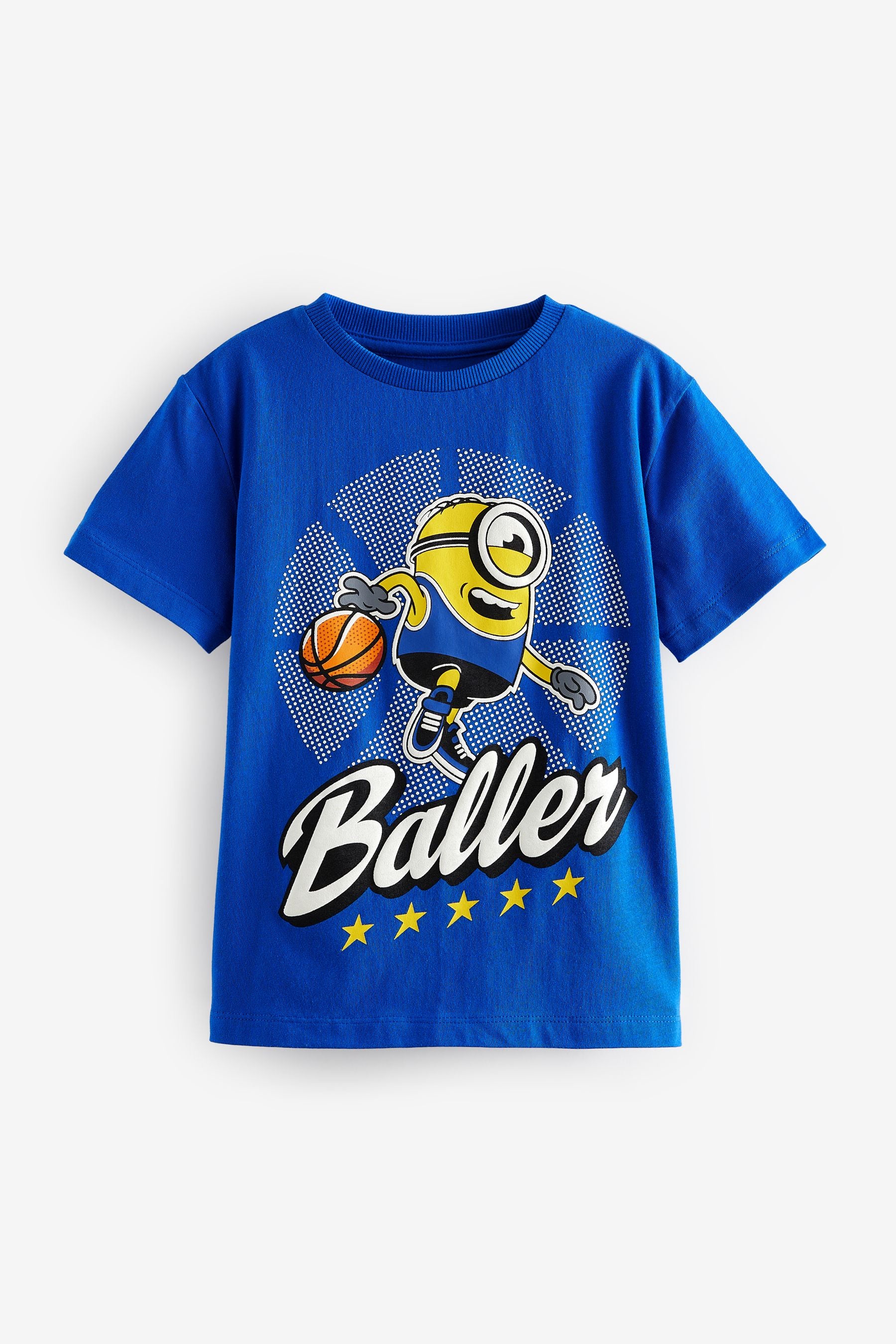 Blue 100% Cotton Licensed Minions T-Shirt by Nxt (3-16yrs)