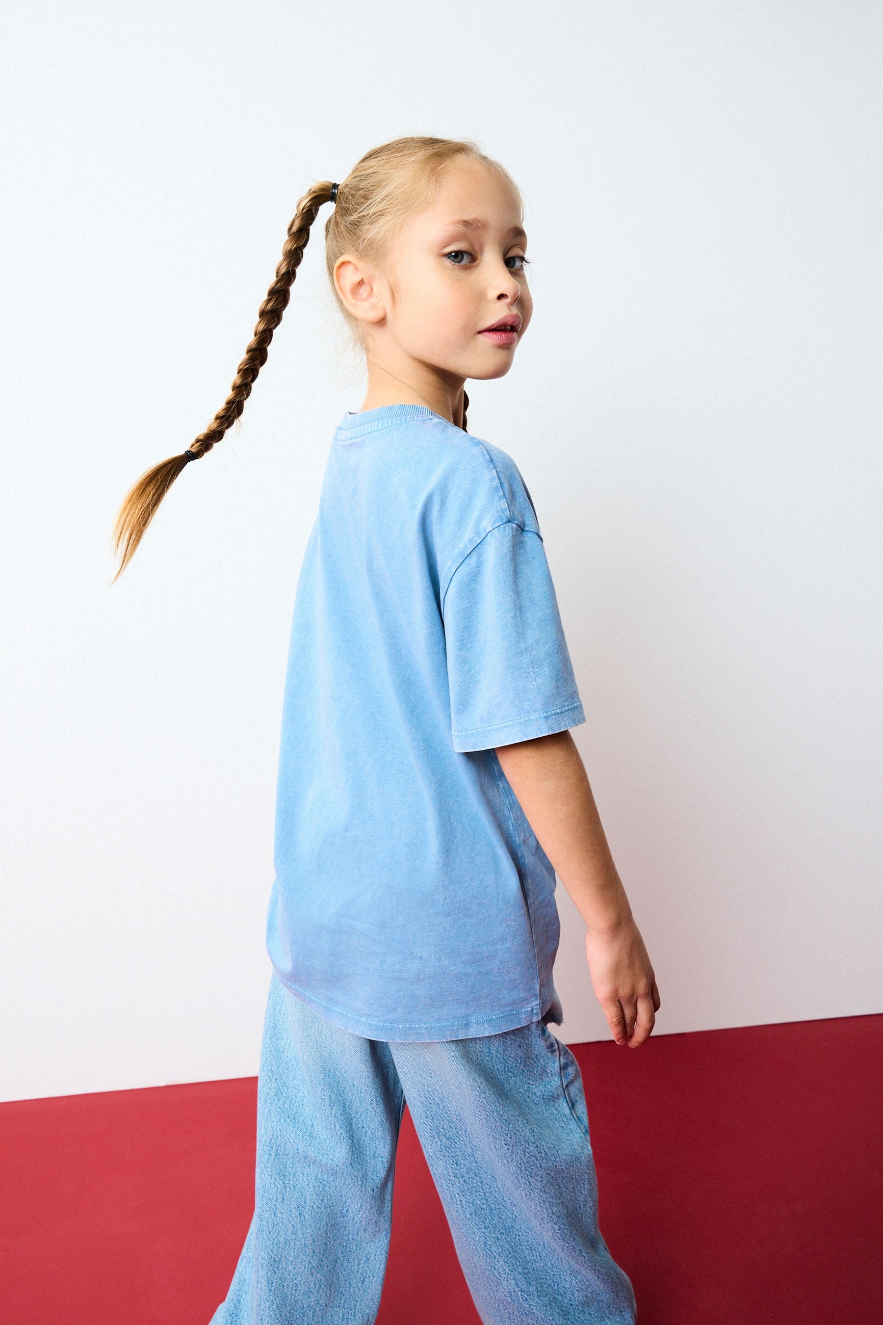 Blue New York Oversized T-Shirt (3-16yrs)