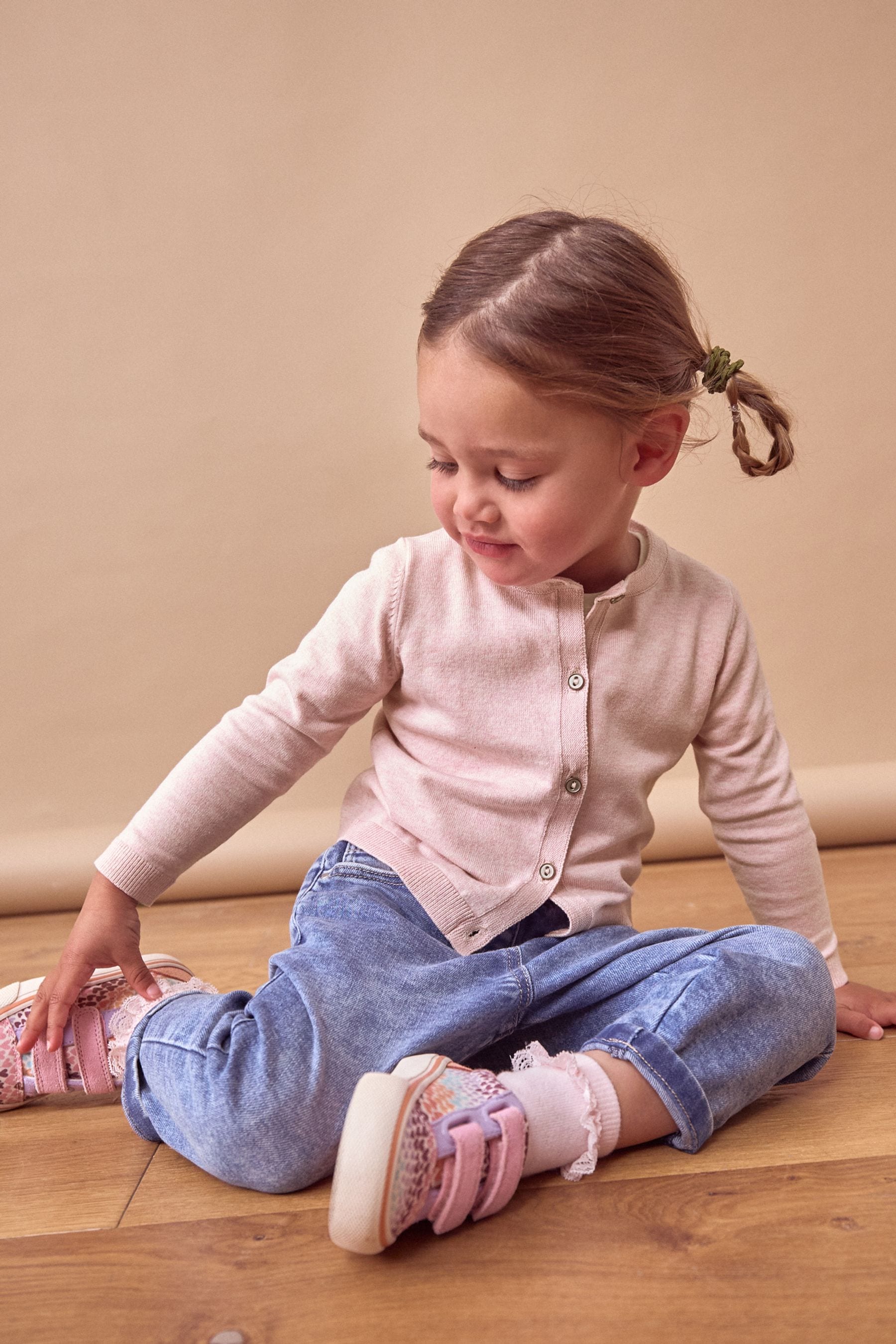 Pink Marl Cardigan (3mths-7yrs)