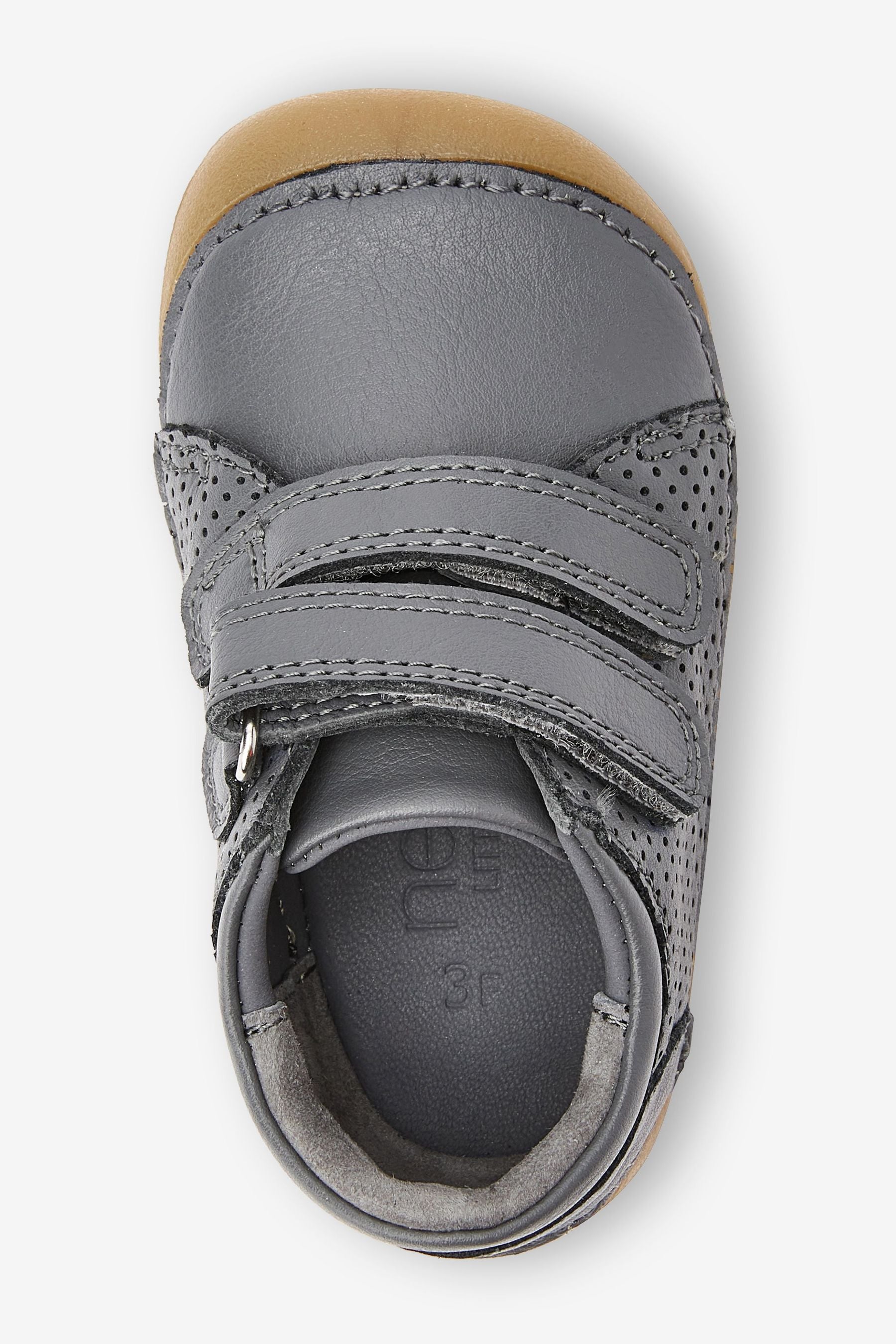 Grey Wide Fit (G) Crawler Shoes