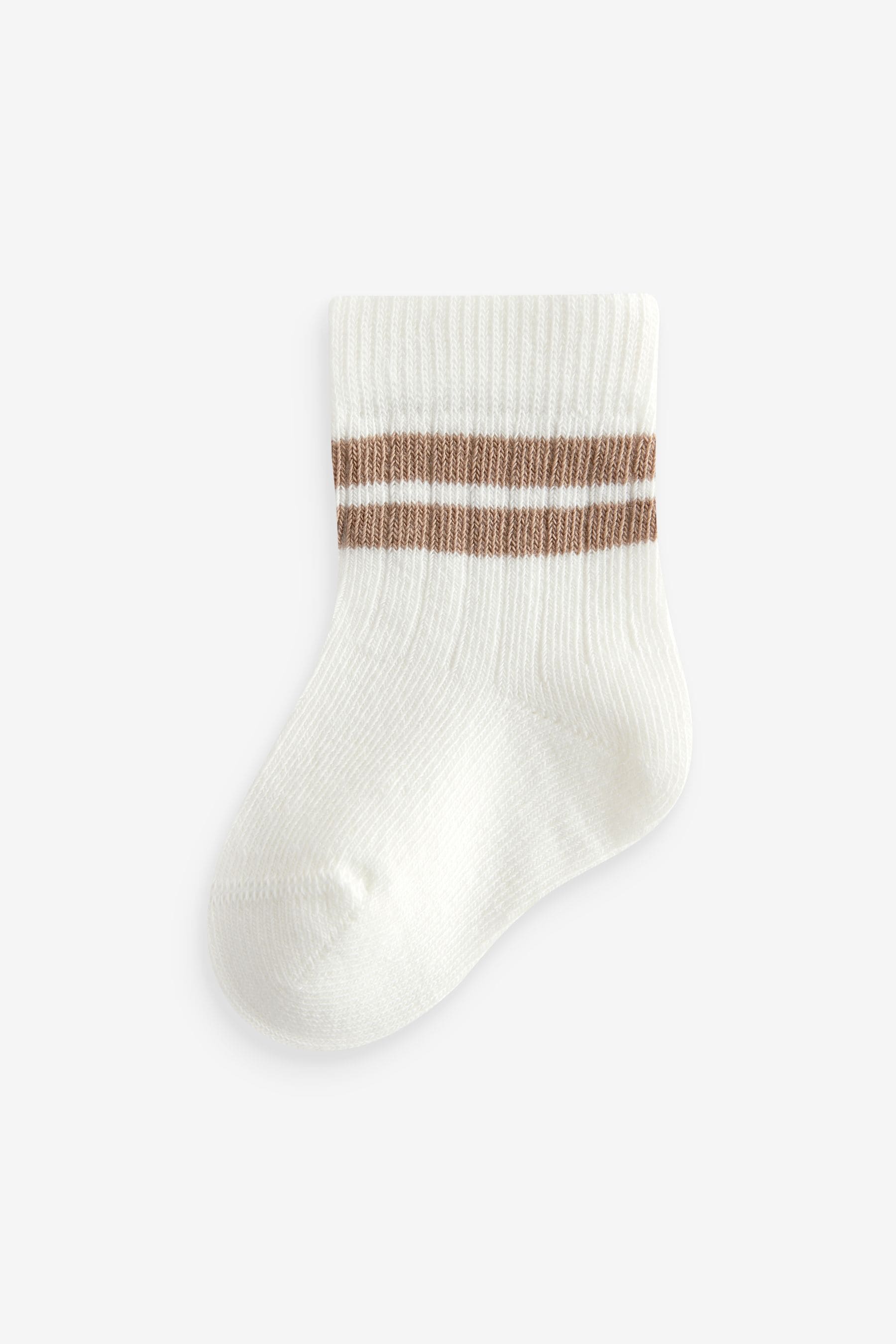 Brown Socks Baby 5 Pack (0mths-2yrs)