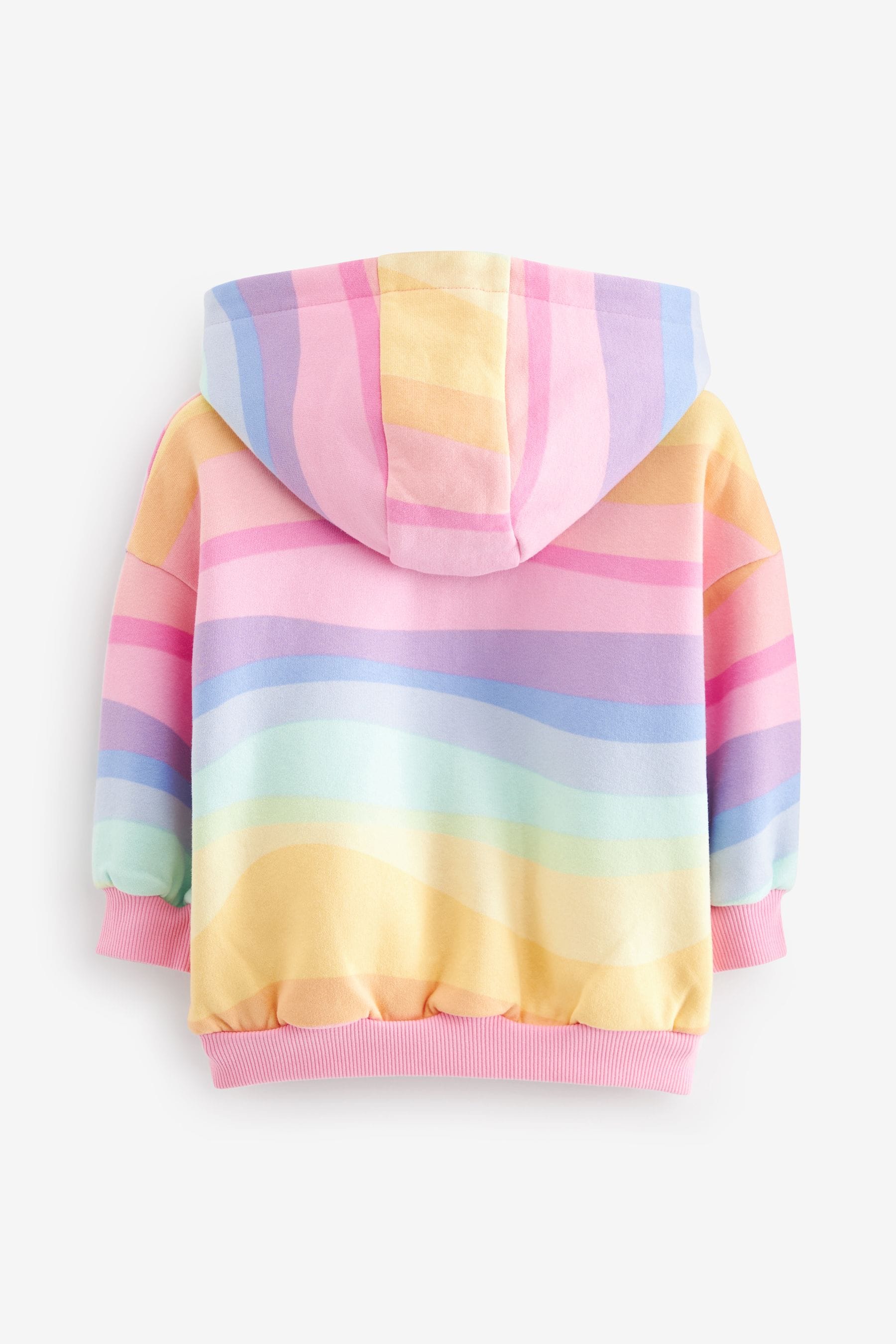 Rainbow Zip Through Hoodie (3mths-7yrs)