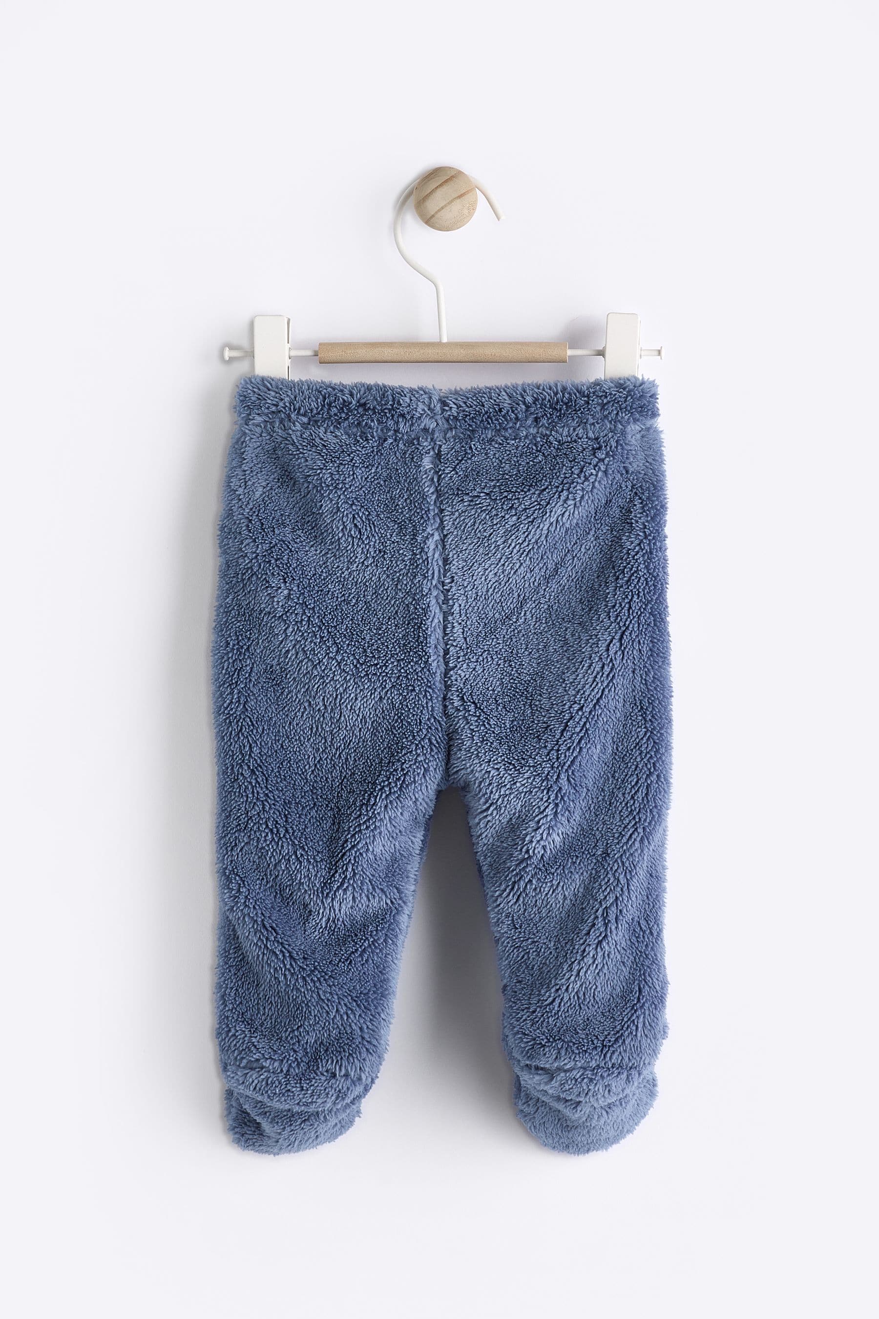 Navy Baby Cosy Fleece Leggings (0-9mths)