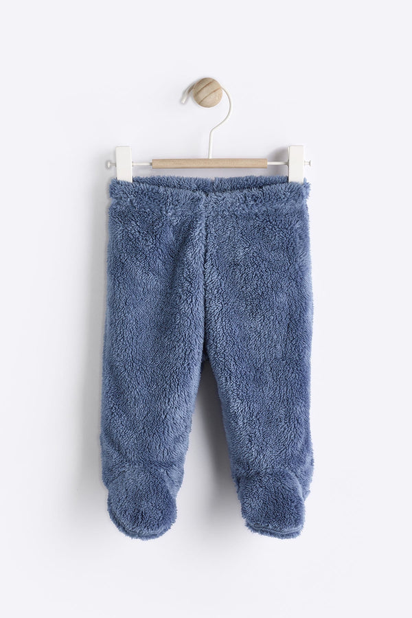 Navy Baby Cosy Fleece Leggings (0-9mths)