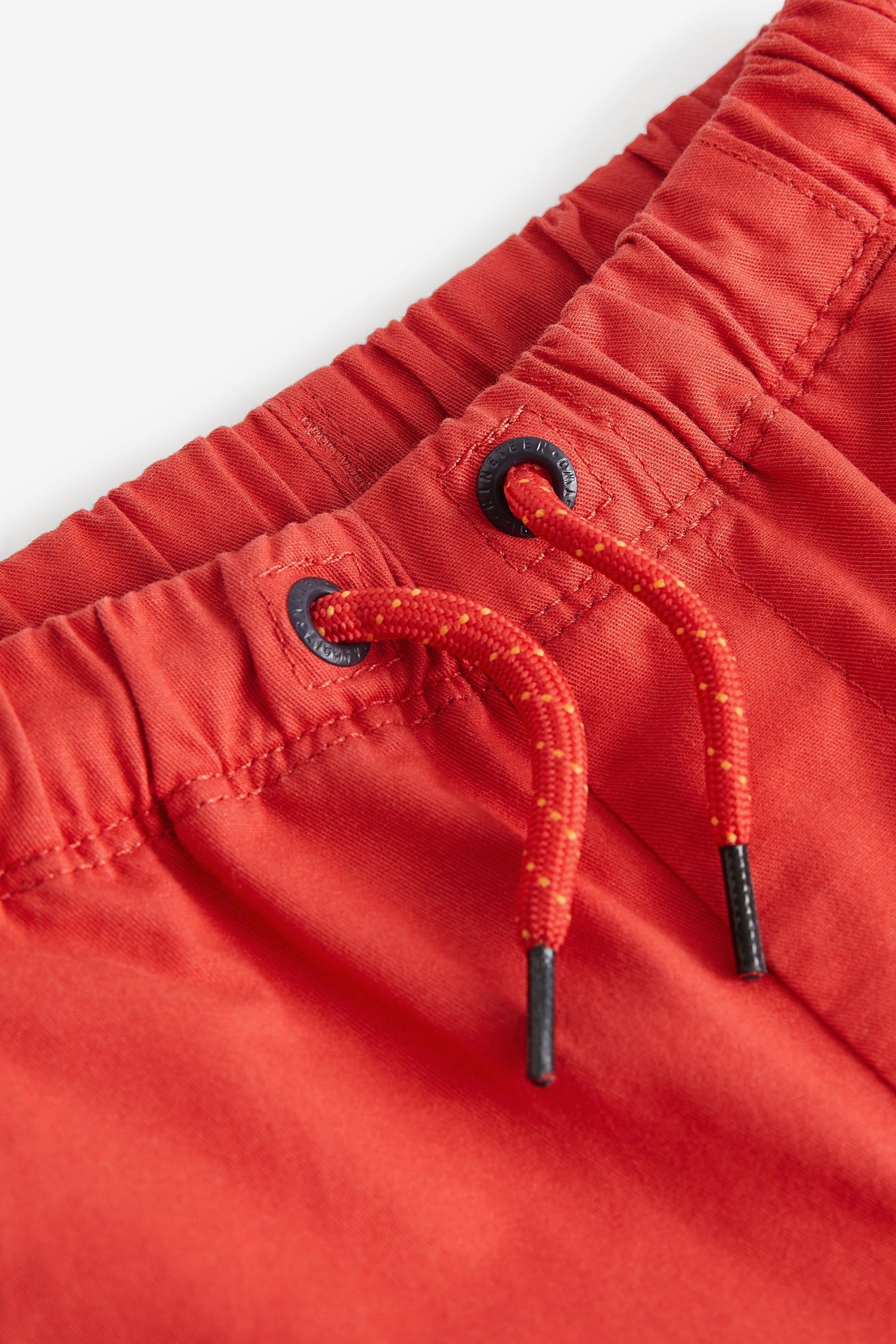 Red 100% Cotton Pull-On Shorts (3mths-7yrs)