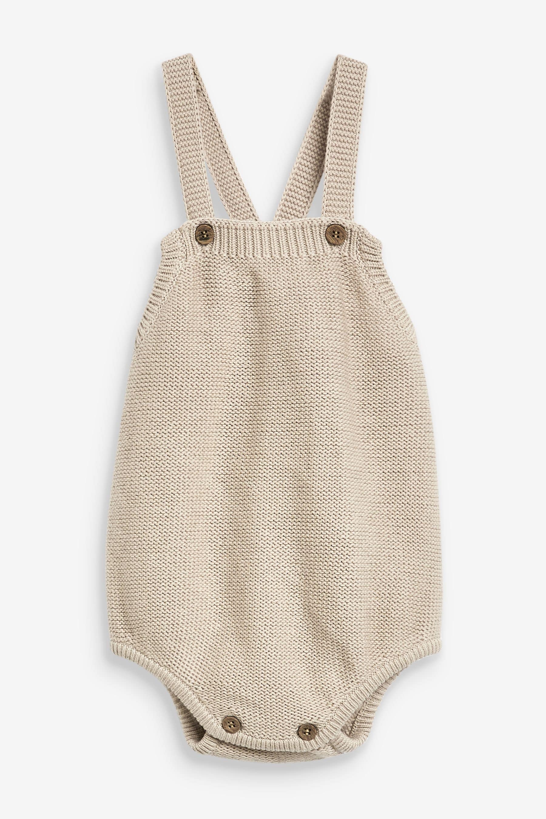 The Little Tailor Stylish Baby Knitted 100% Cotton Romper