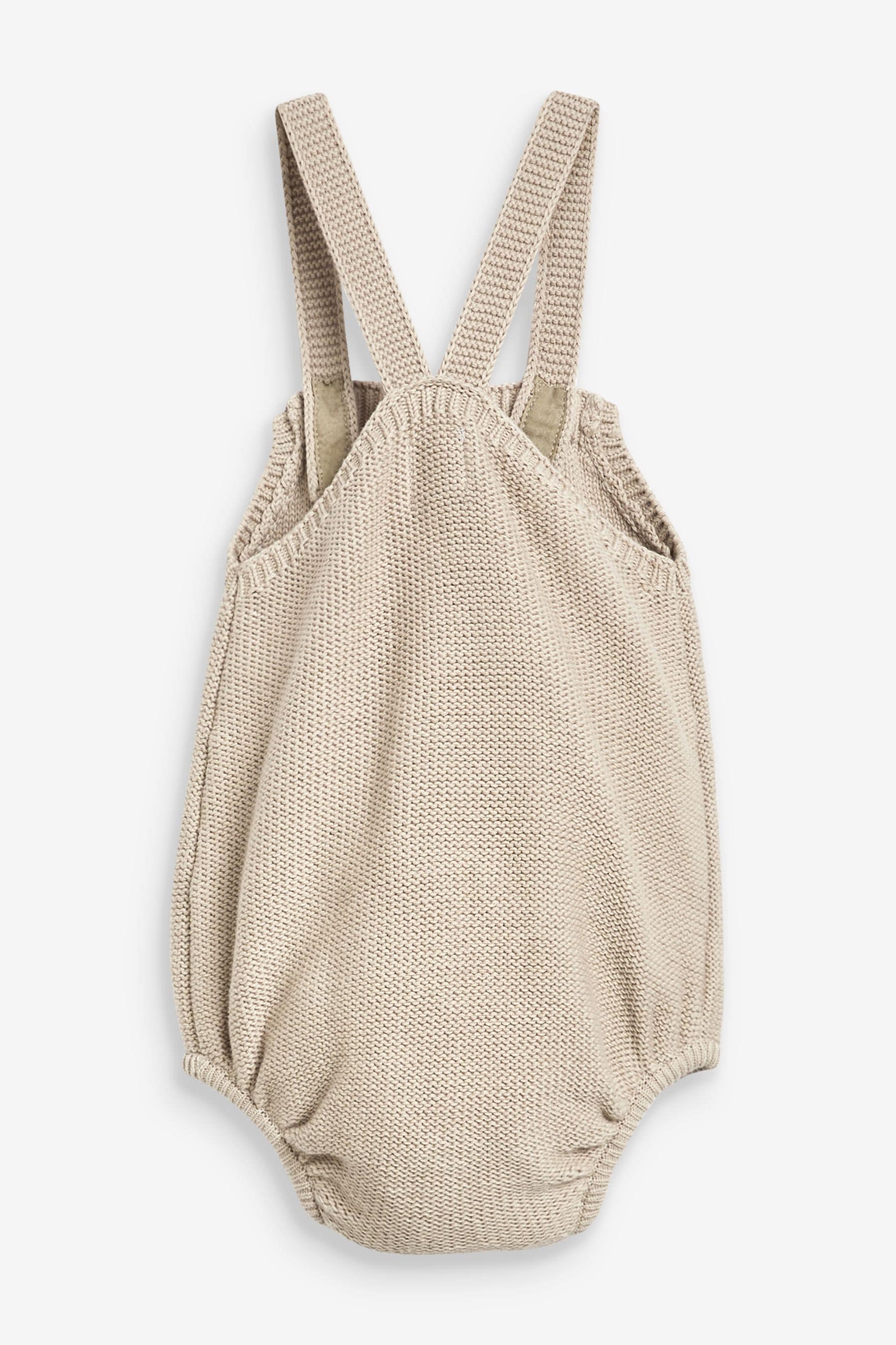 The Little Tailor Stylish Baby Knitted 100% Cotton Romper