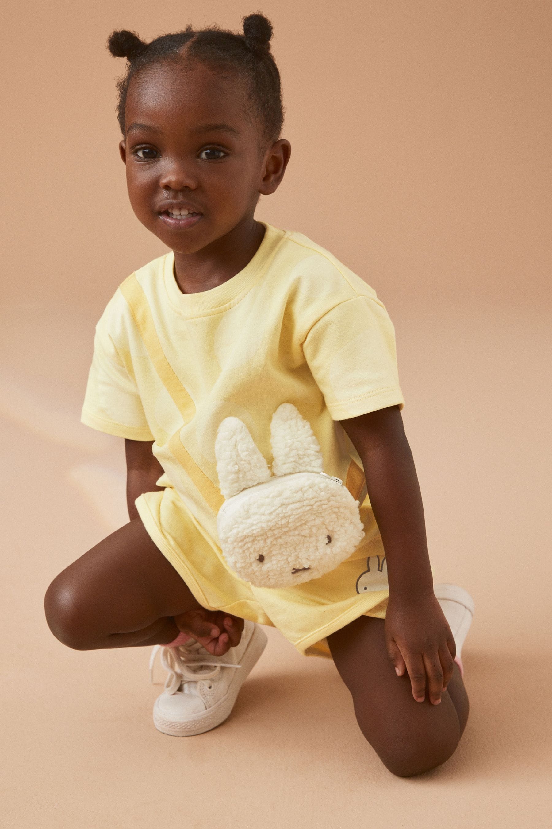 Yellow Miffy Bag T-Shirt And Shorts Set (3mths-7yrs)