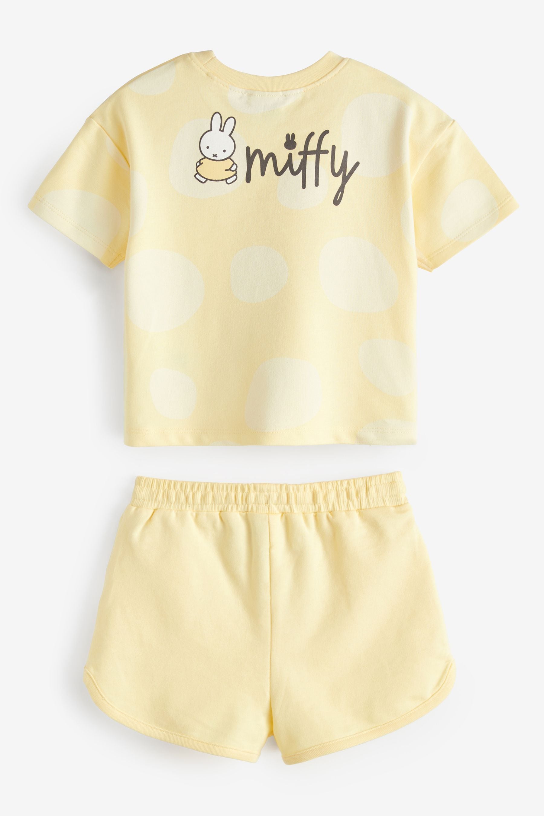 Yellow Miffy Bag T-Shirt And Shorts Set (3mths-7yrs)