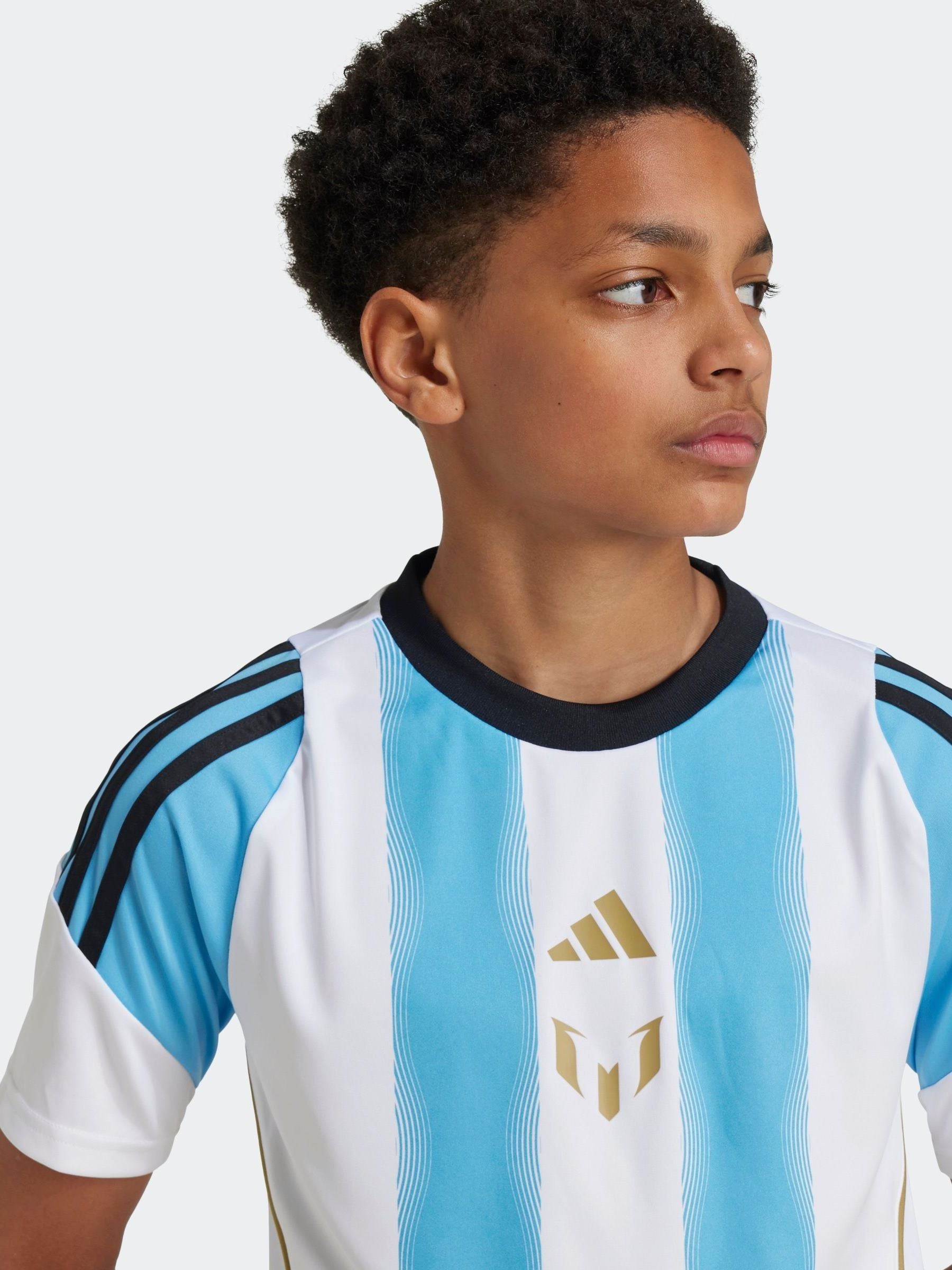 adidas Blue/White Messi Shirt