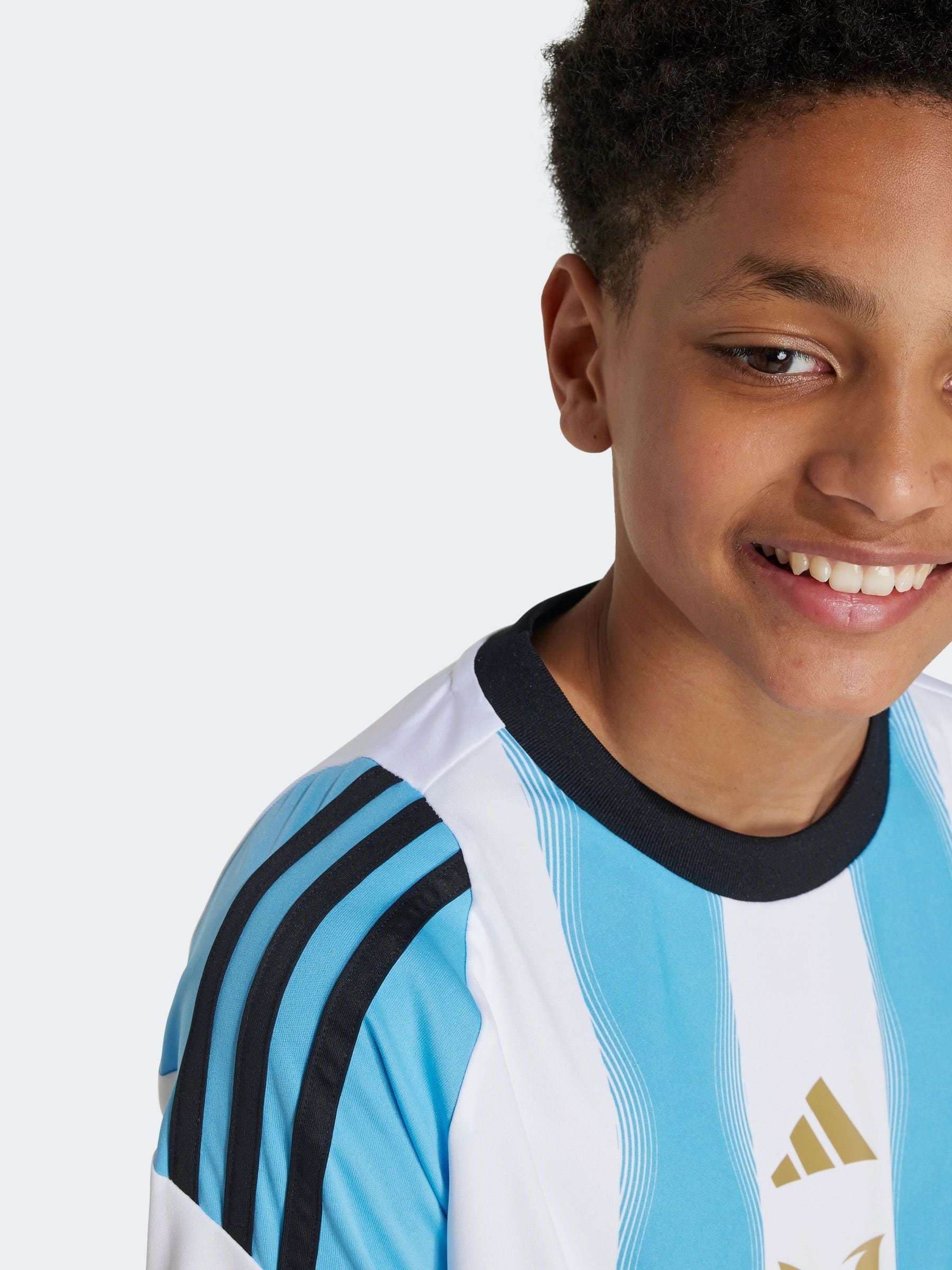 adidas Blue/White Messi Shirt