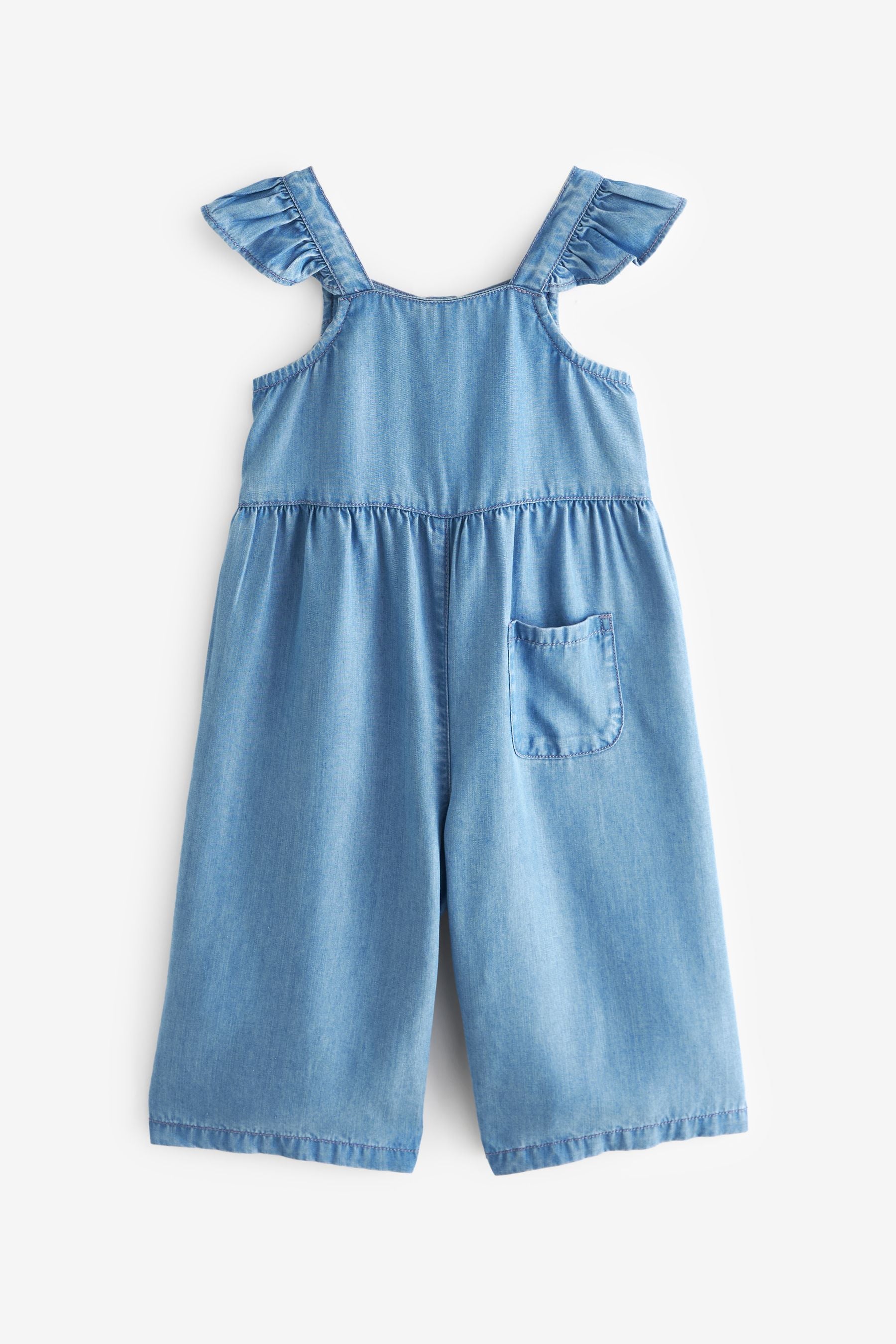 Denim Frill Playsuit (3mths-7yrs)