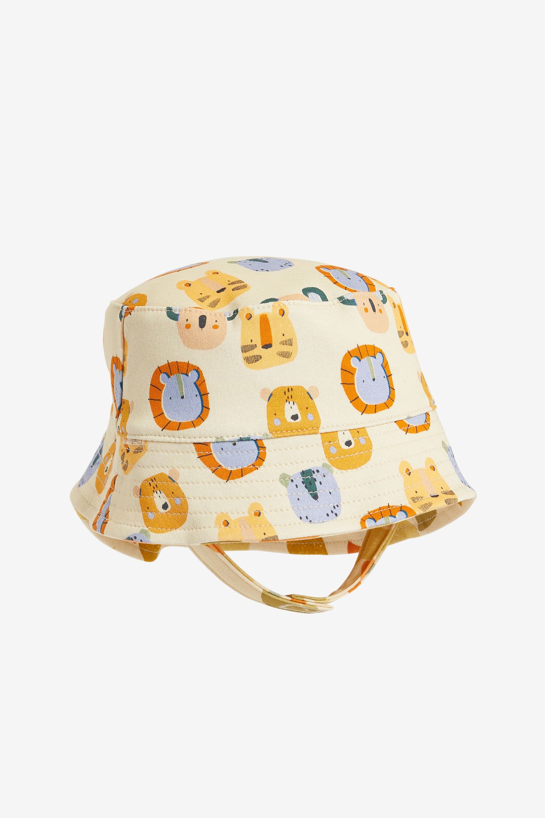 Neutral Baby Bucket Hat (0mths-2yrs)