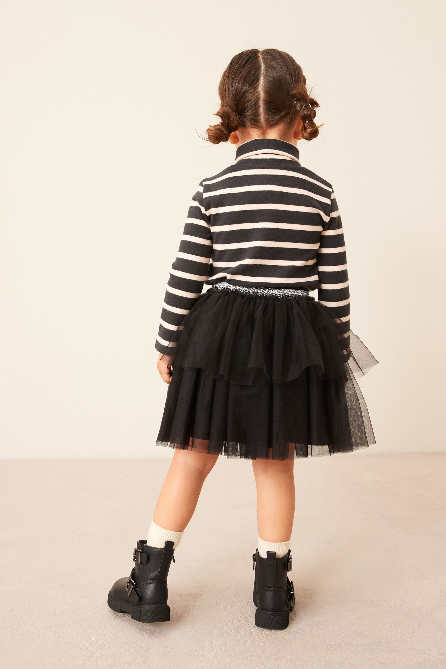 Striped Roll Neck Top (3mths-7yrs)