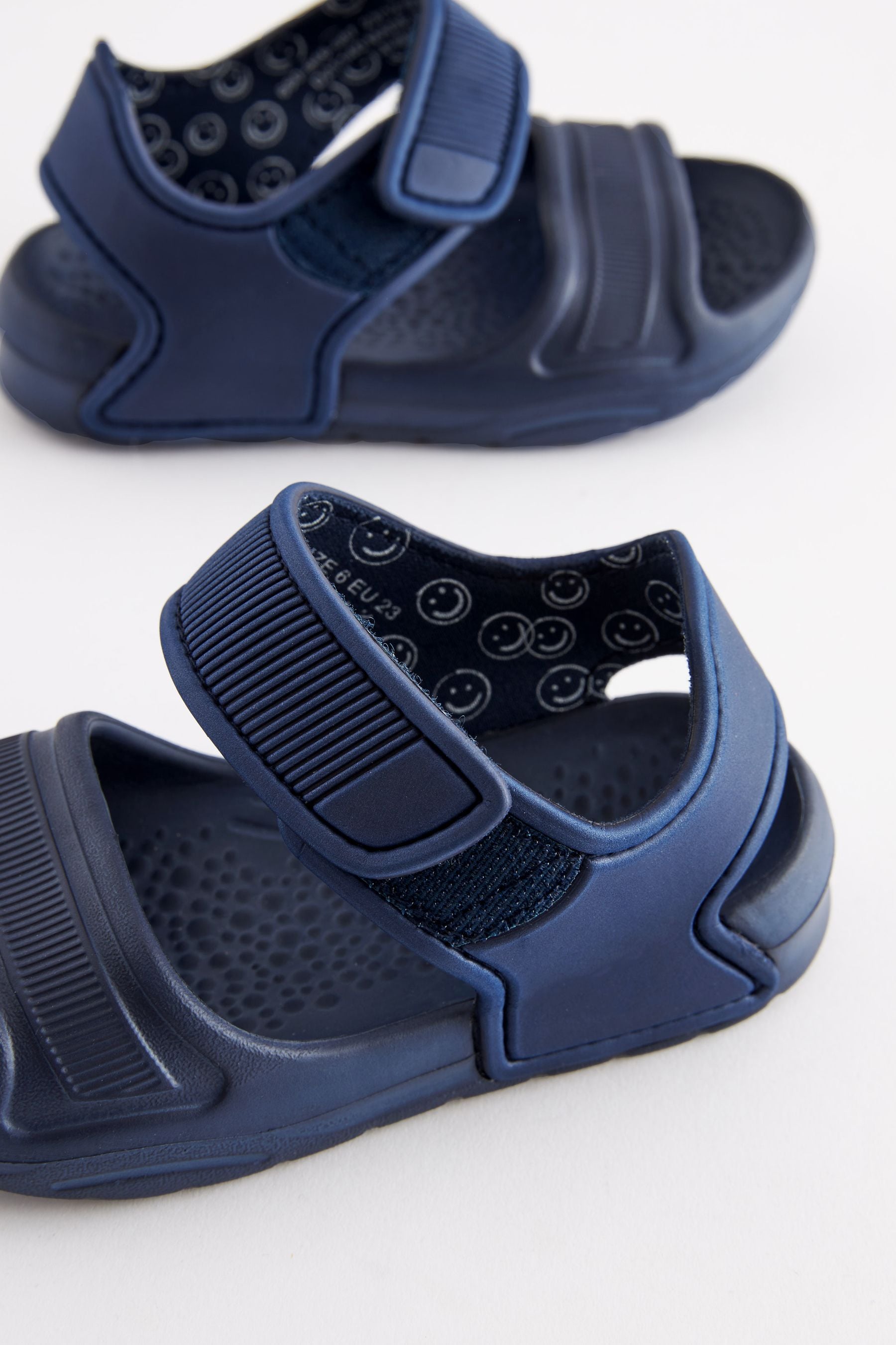 Navy Blue Pool Sliders