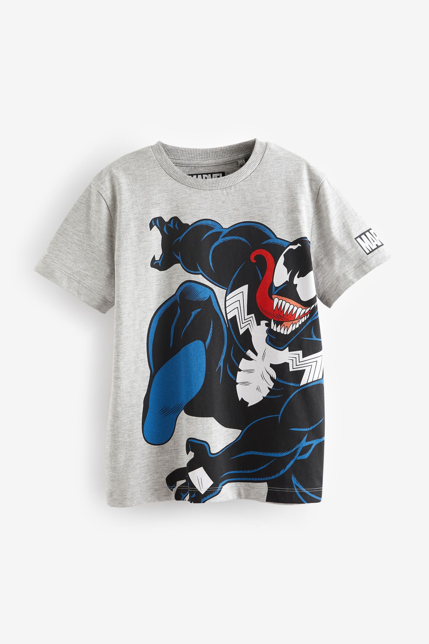 Grey Marvel Venom T-Shirt (3-16yrs)