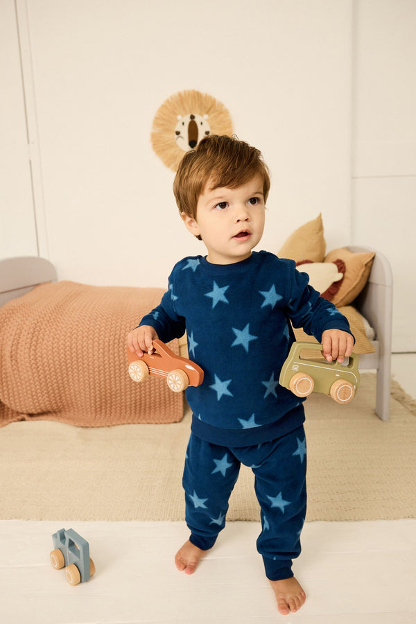 Blue Star Soft Touch Fleece with Elastane Pyjamas (9mths-8yrs)