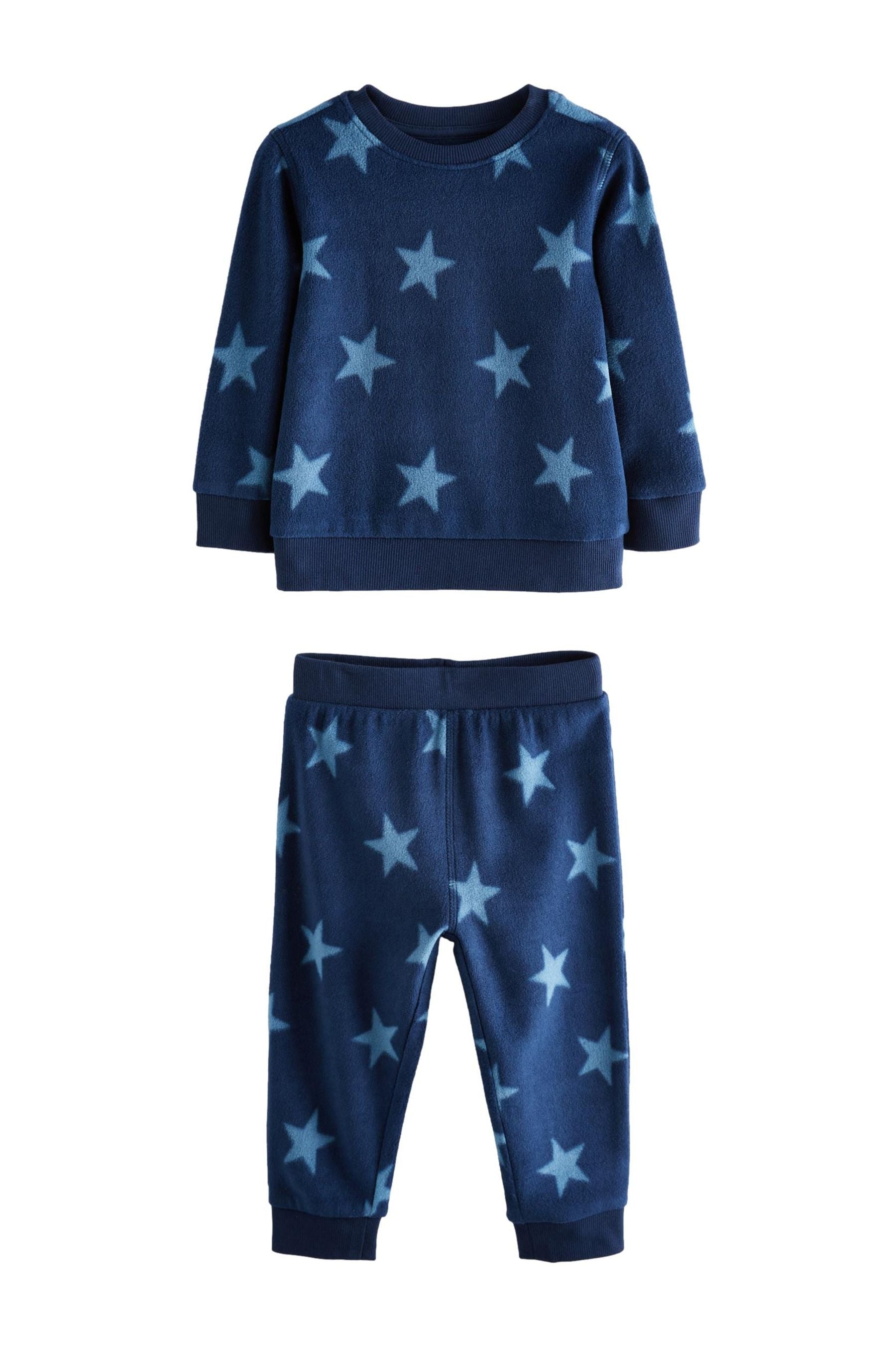 Blue Star Soft Touch Fleece with Elastane Pyjamas (9mths-8yrs)