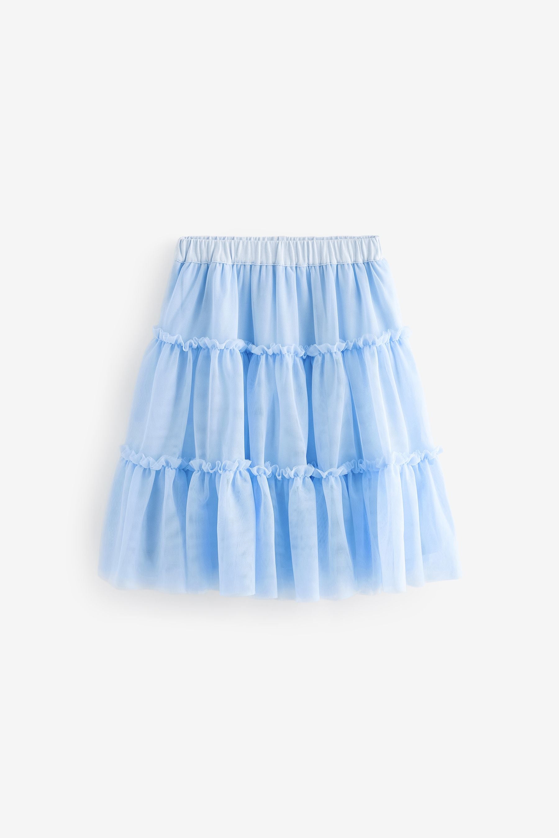 Blue Mesh Skirt (3-16yrs)