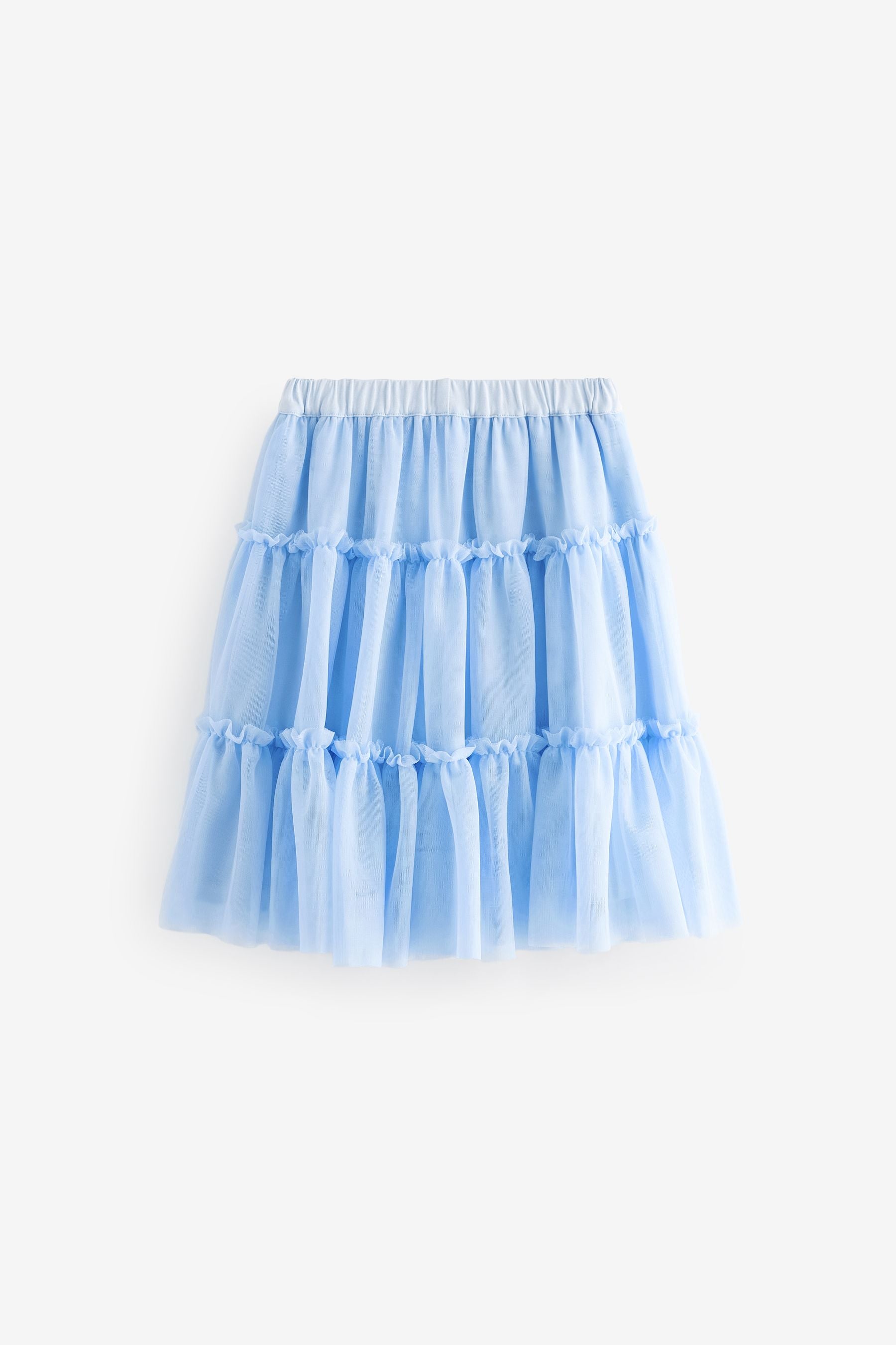 Blue Mesh Skirt (3-16yrs)