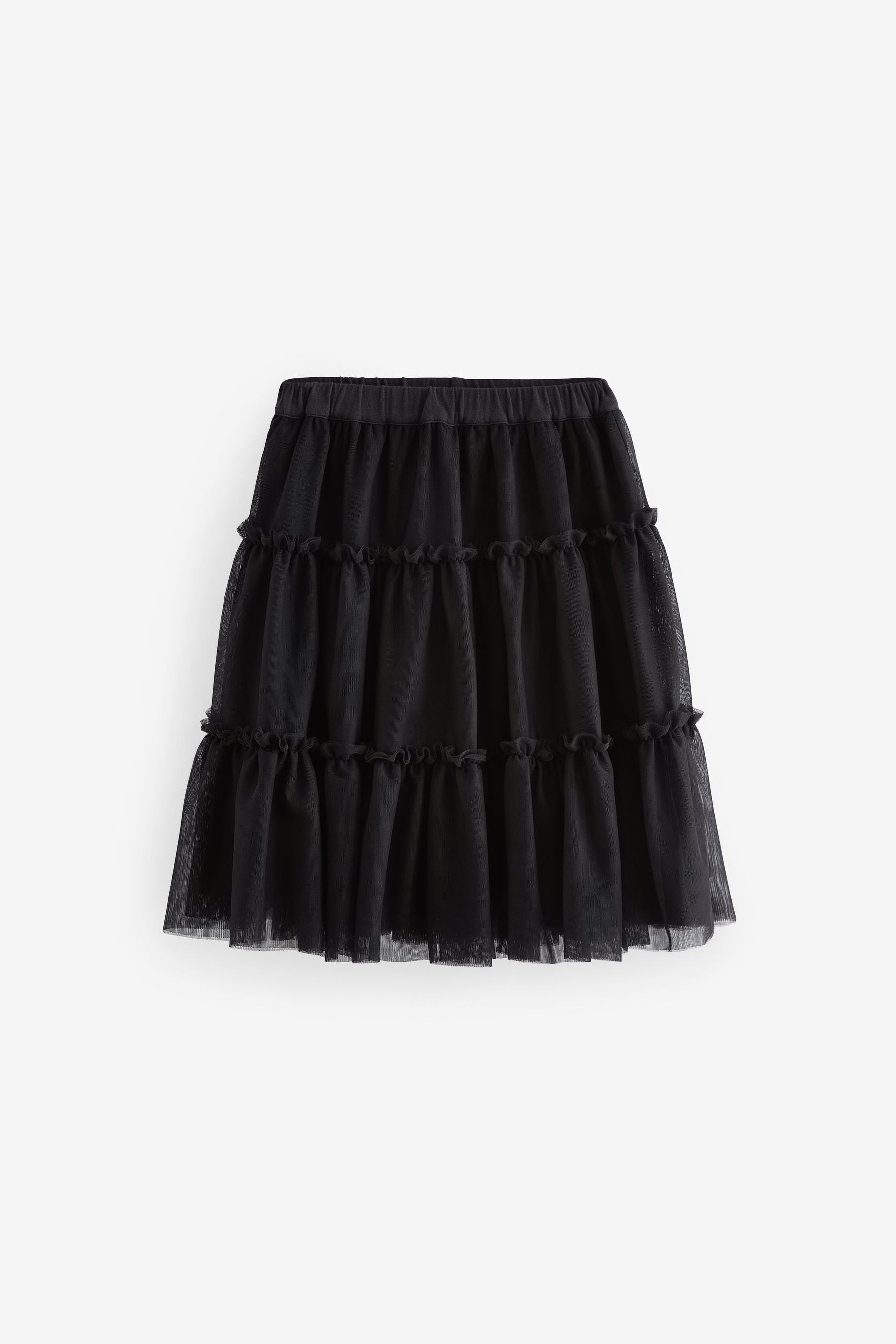 Black Mesh Skirt (3-16yrs)