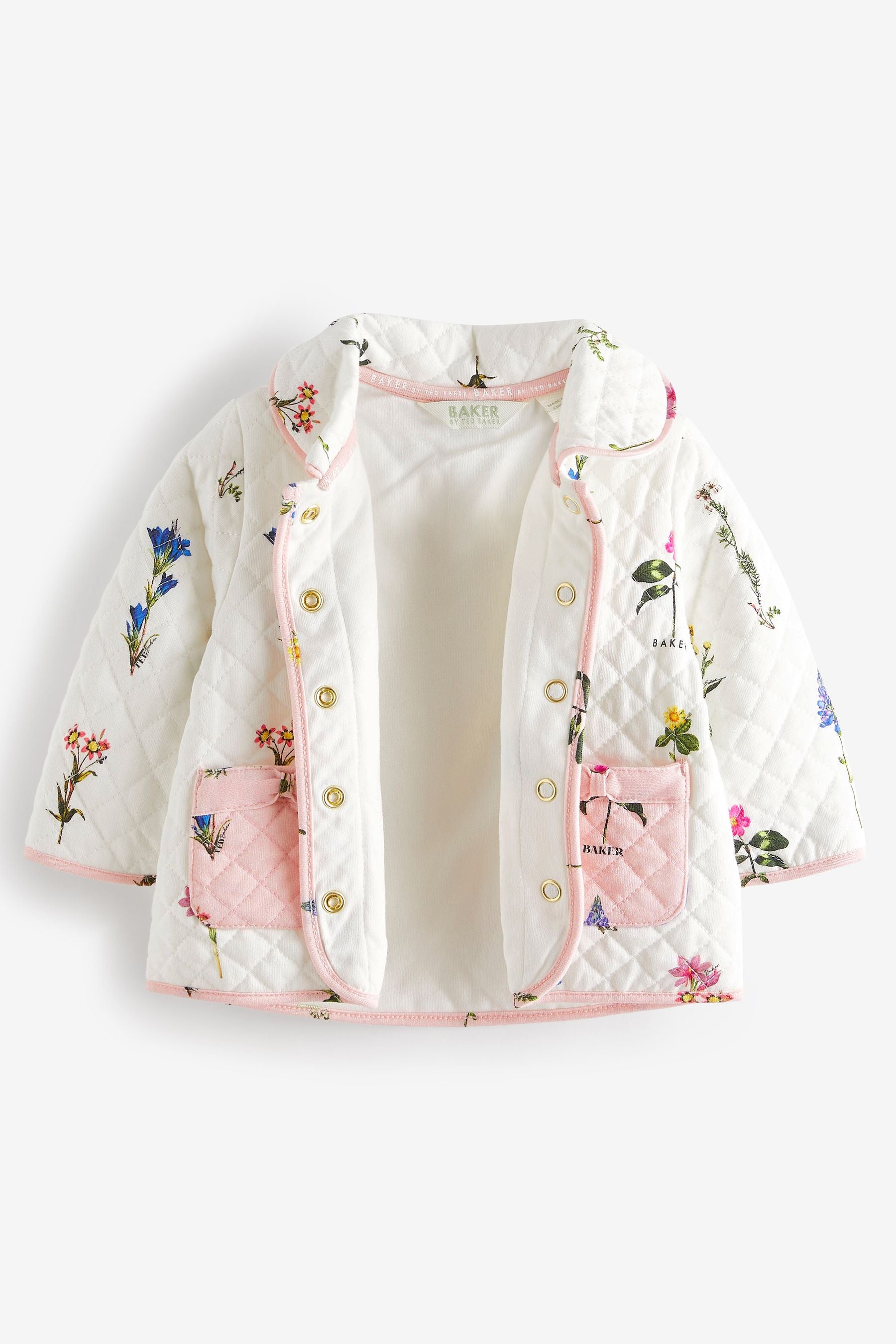 Baker by Ted Baker Floral Quilted Jacket