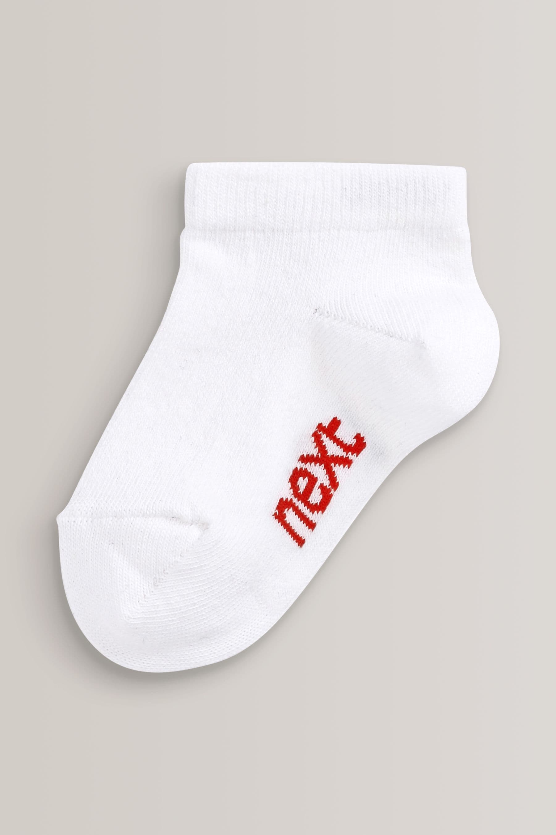 White Cotton Rich Trainer Socks 7 Pack