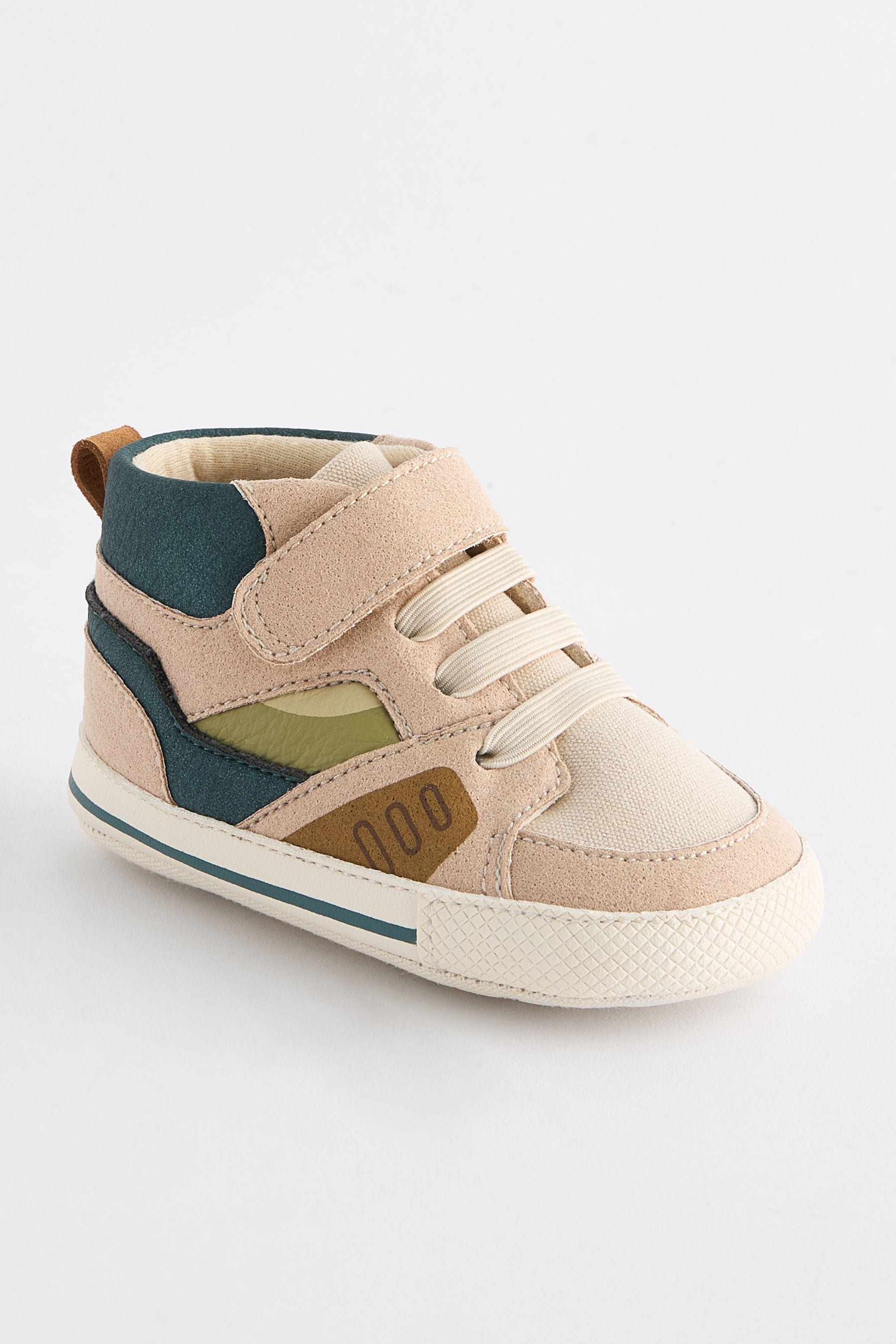 Multi High Top Baby Trainers (0-24mths)