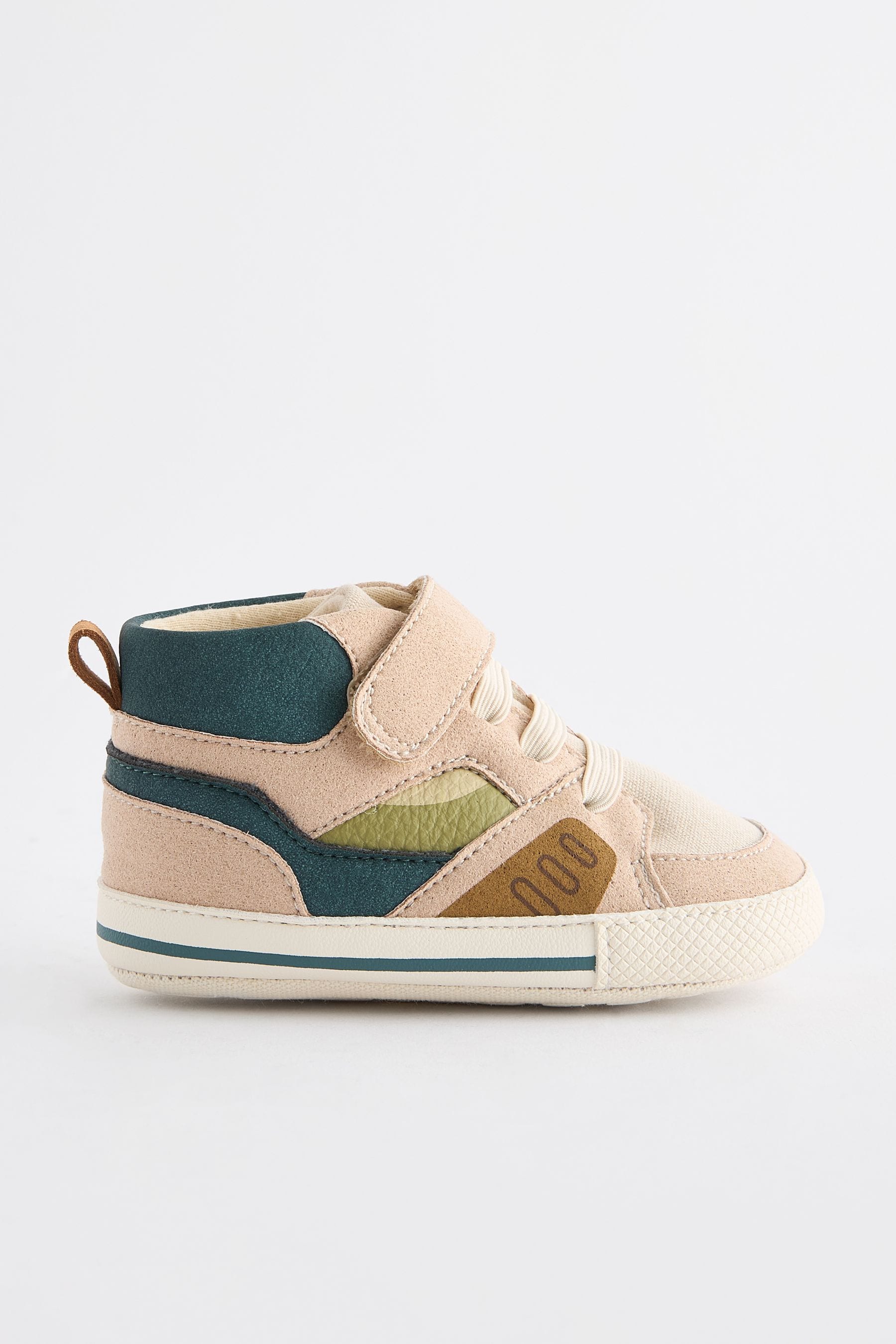 Multi High Top Baby Trainers (0-24mths)