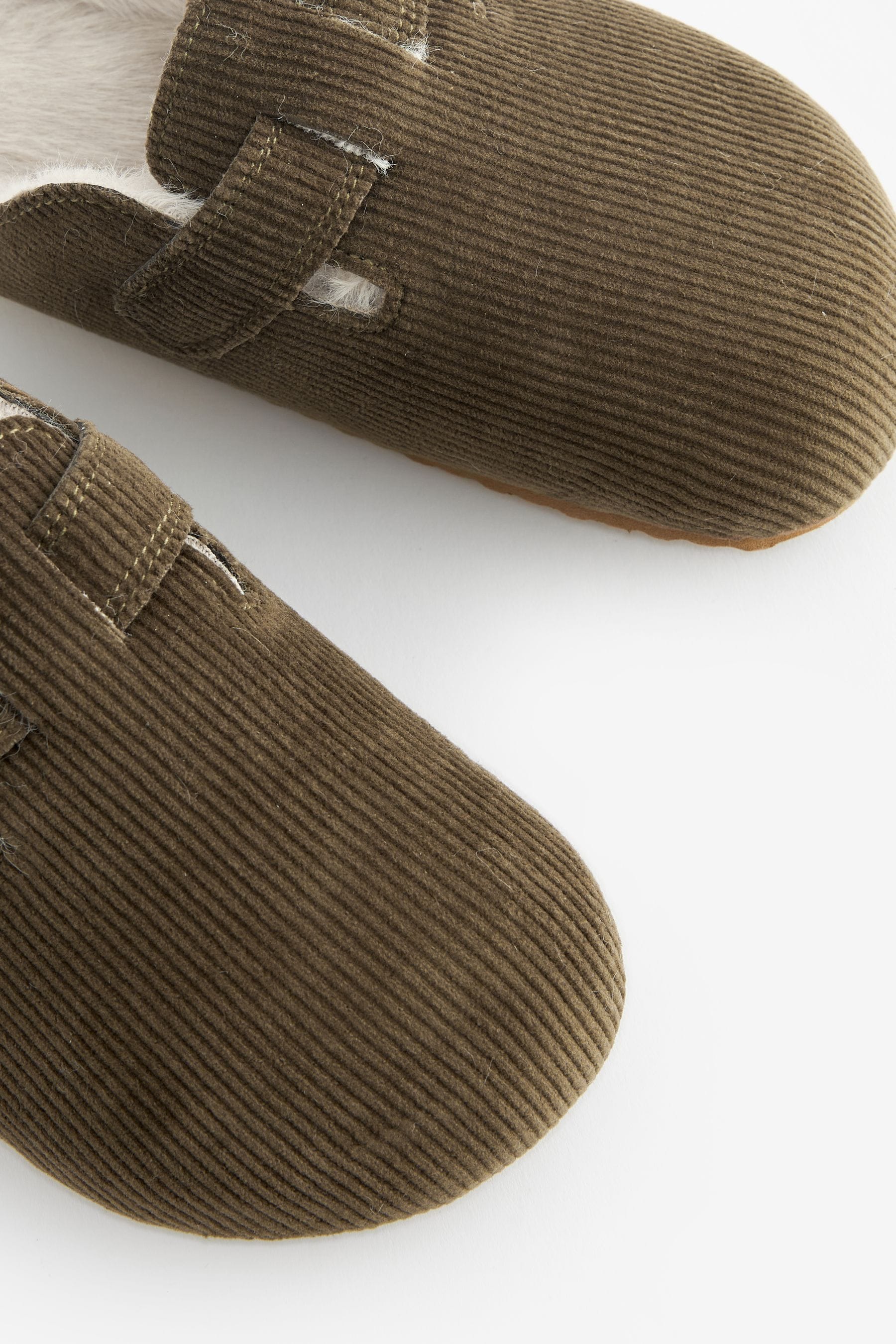 Khaki Green Corkbed Slipper Clog