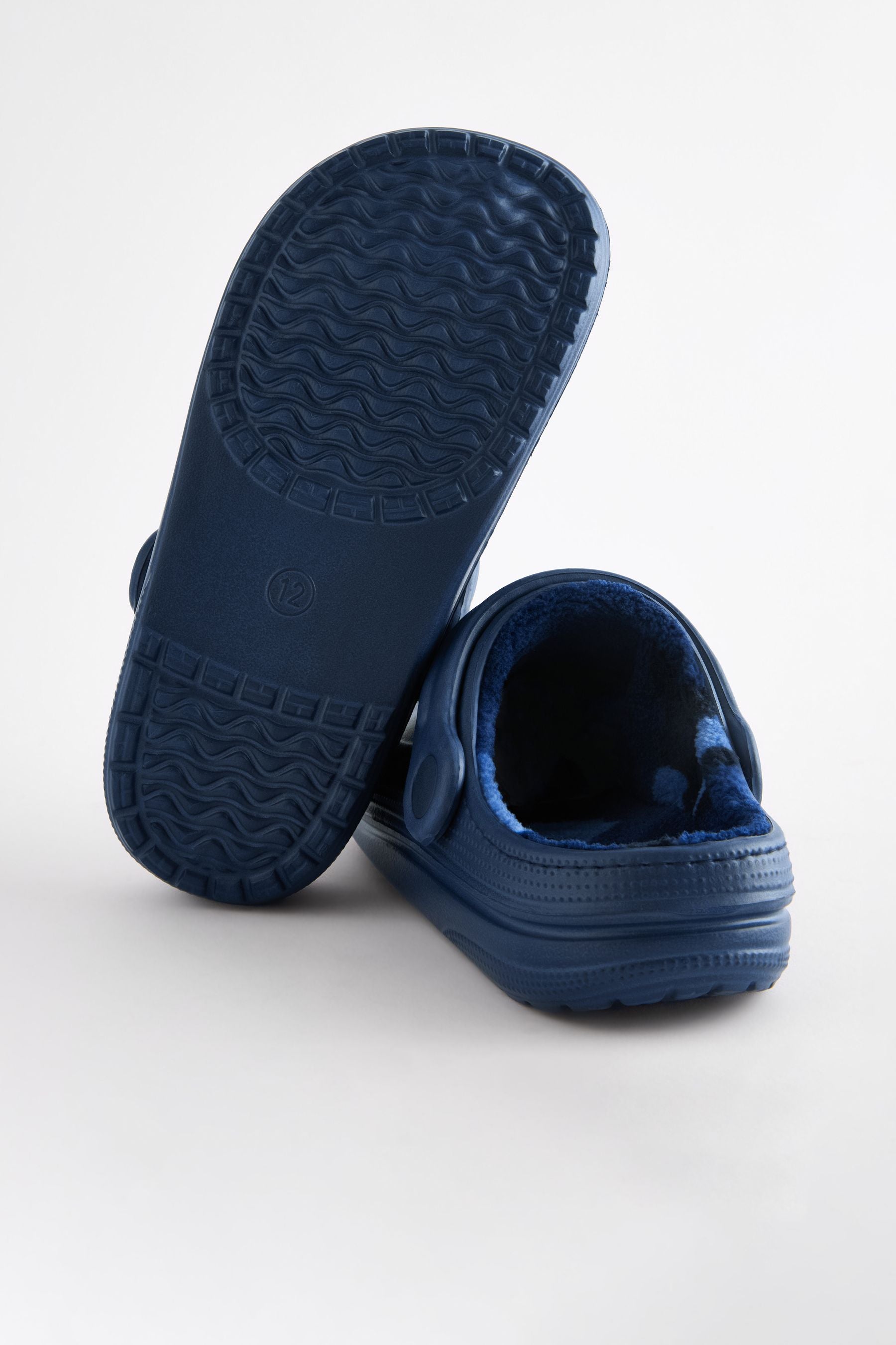 Navy Blue Slipper Clogs