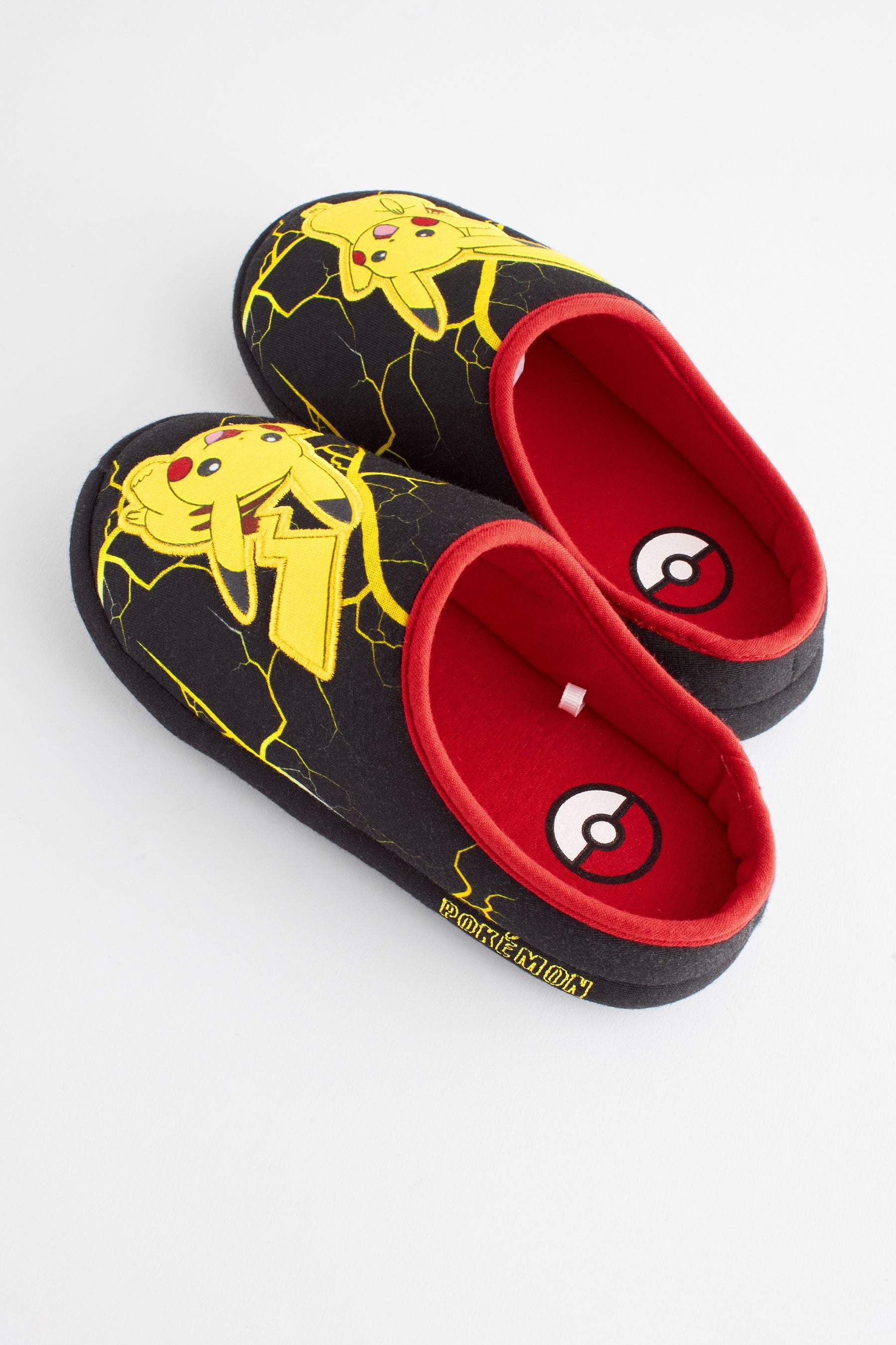 Black Pokemon Mule Slippers