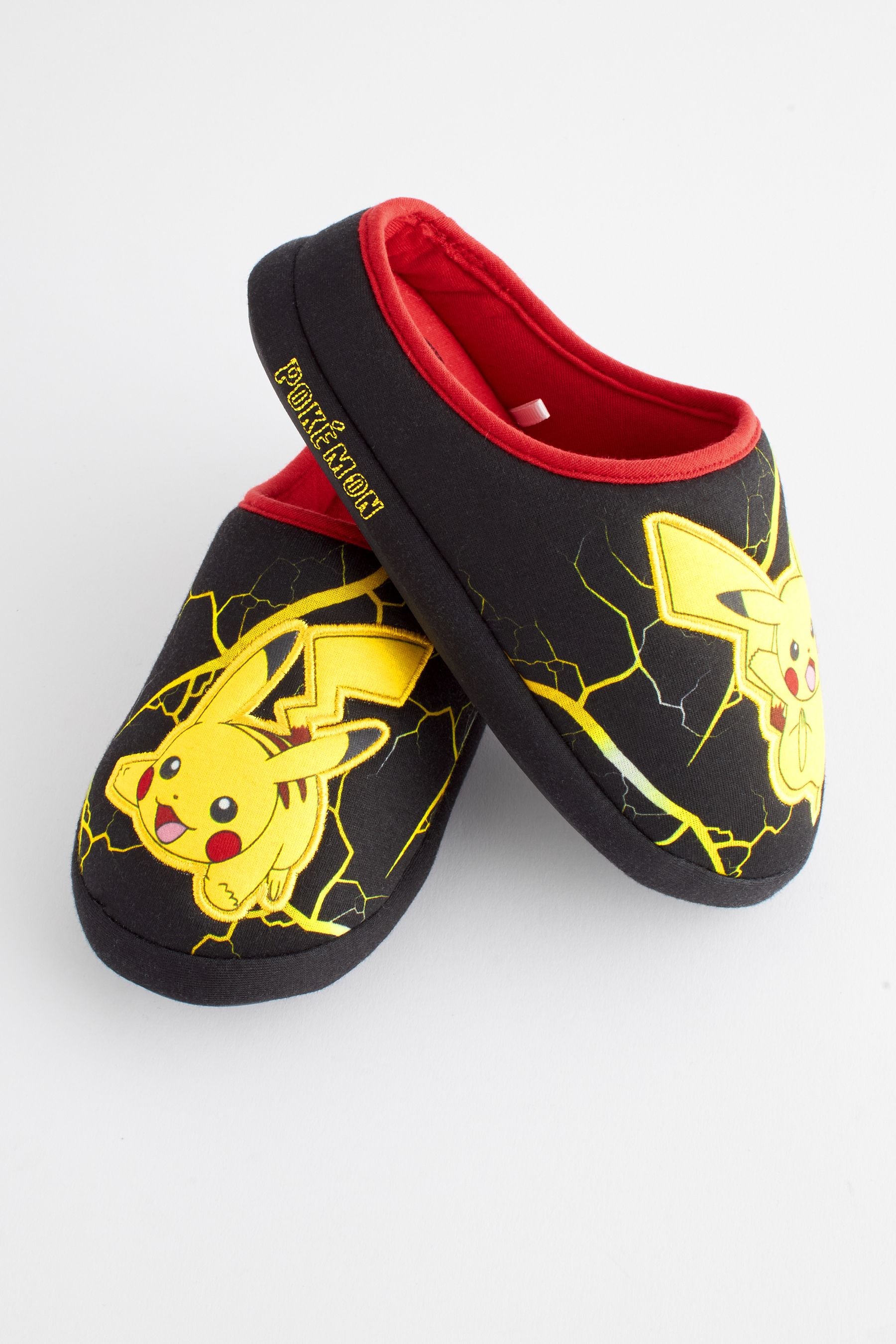 Black Pokemon Mule Slippers