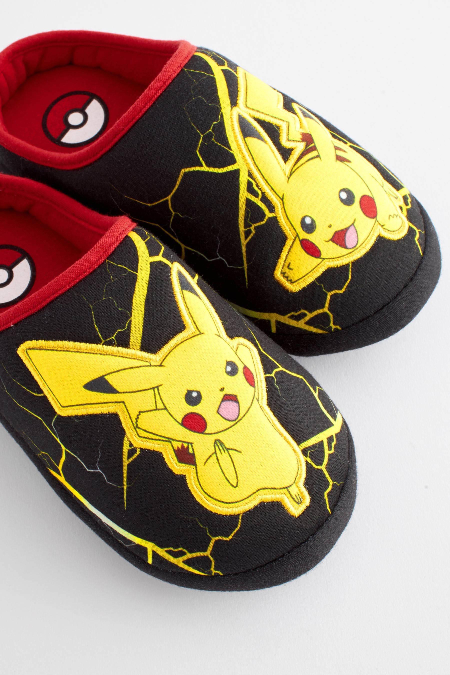 Black Pokemon Mule Slippers