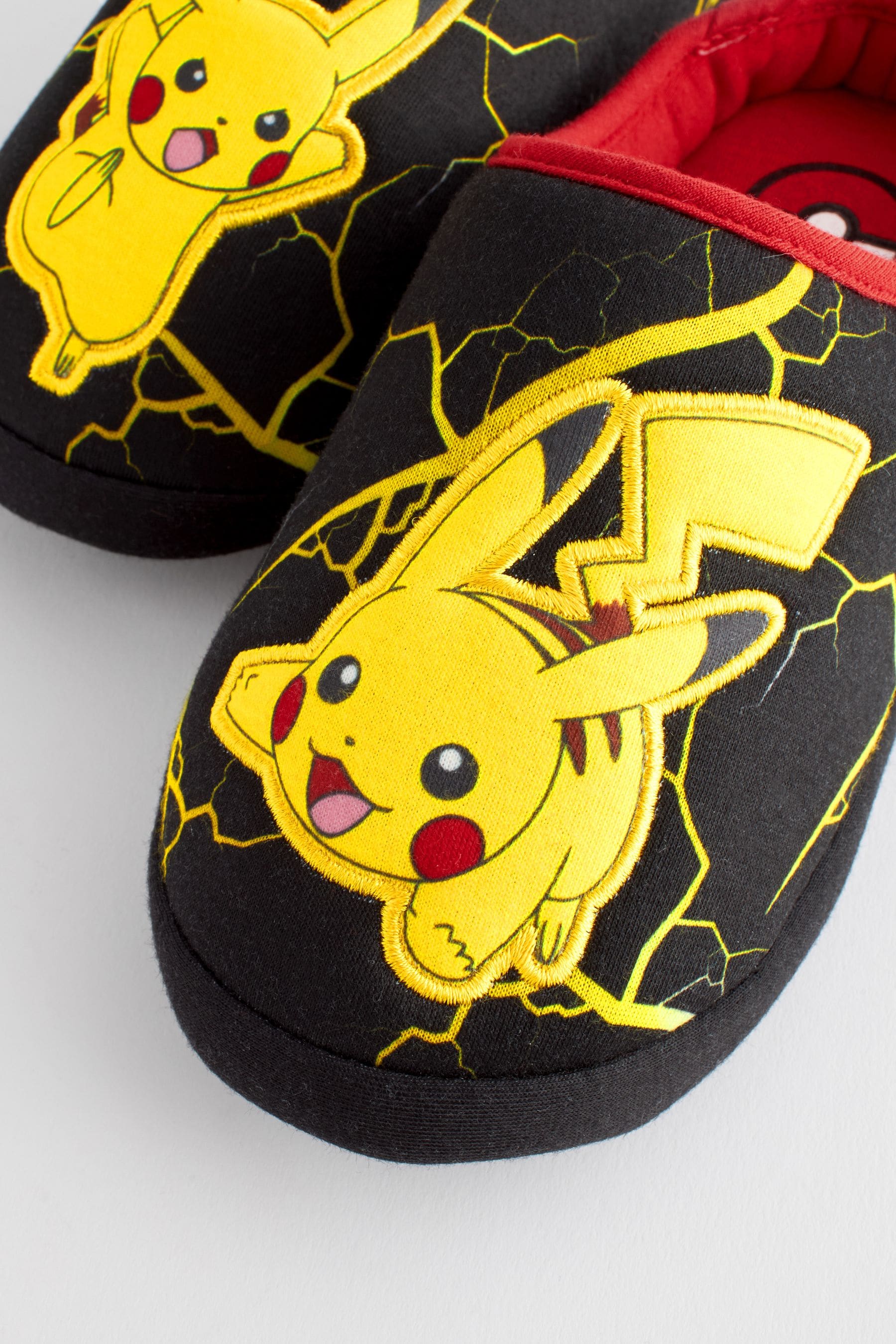 Black Pokemon Mule Slippers