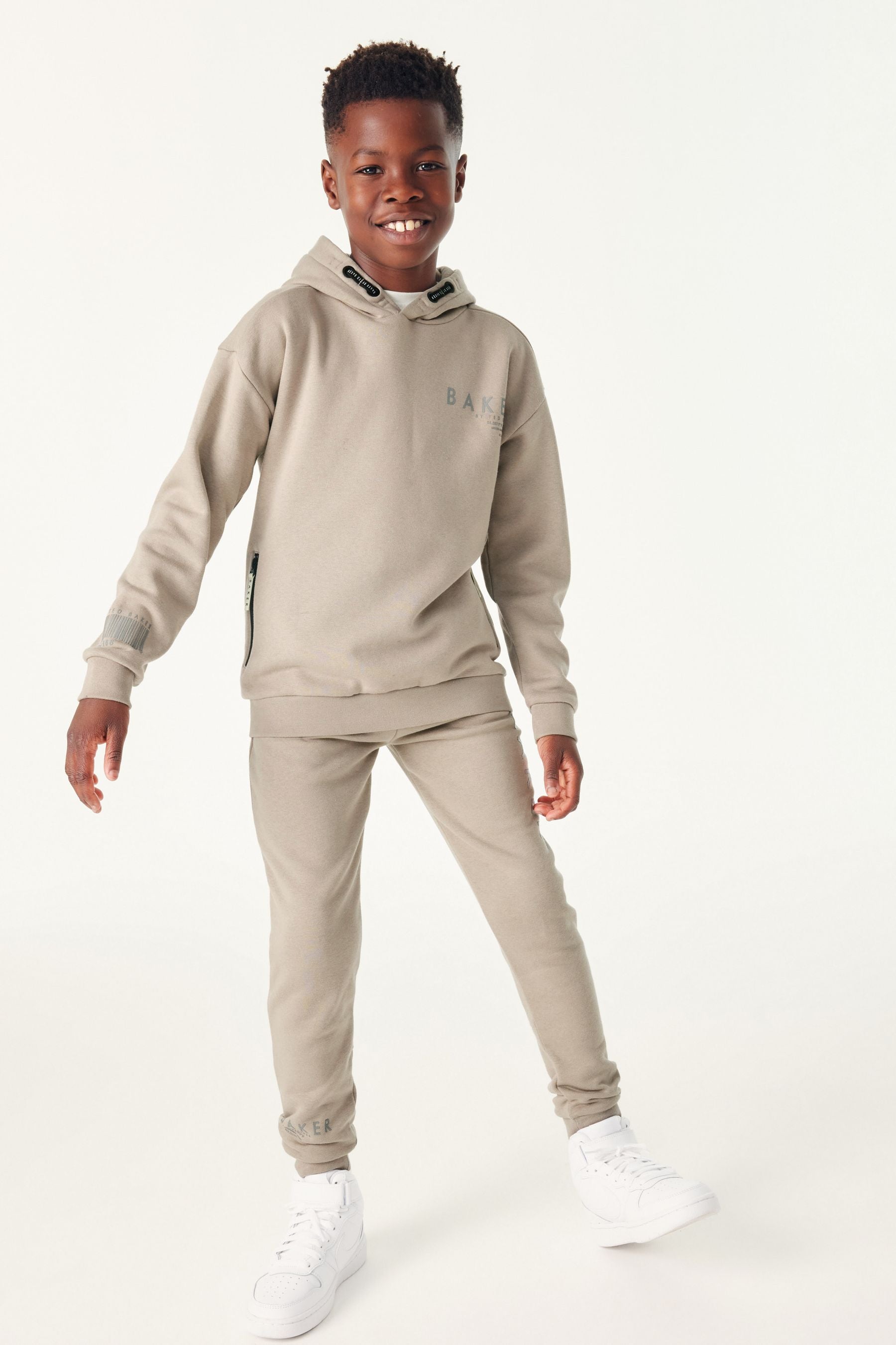 Baker by Ted Baker Grey Hoodie and Jogger Set