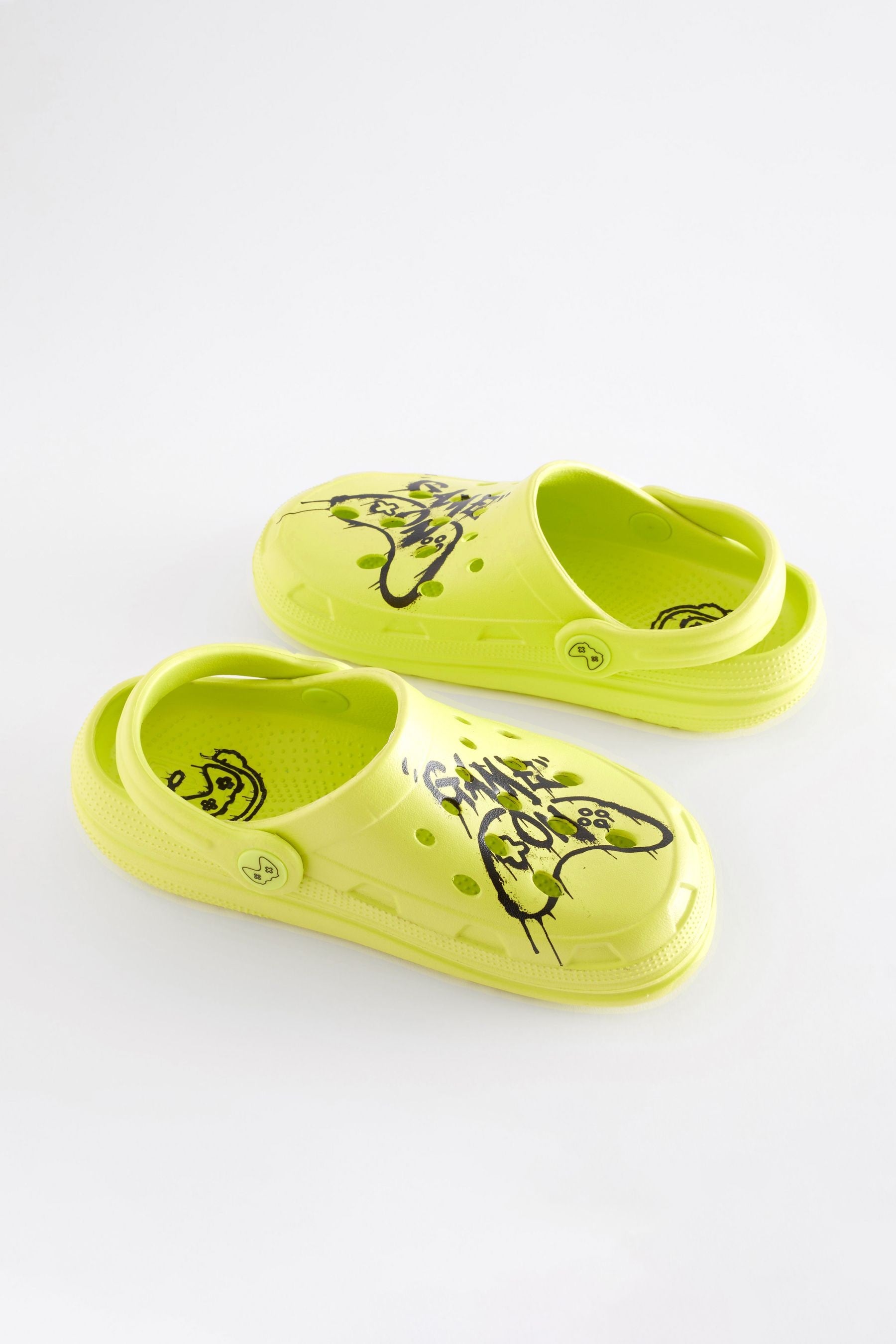 Yellow Gamer Clogs