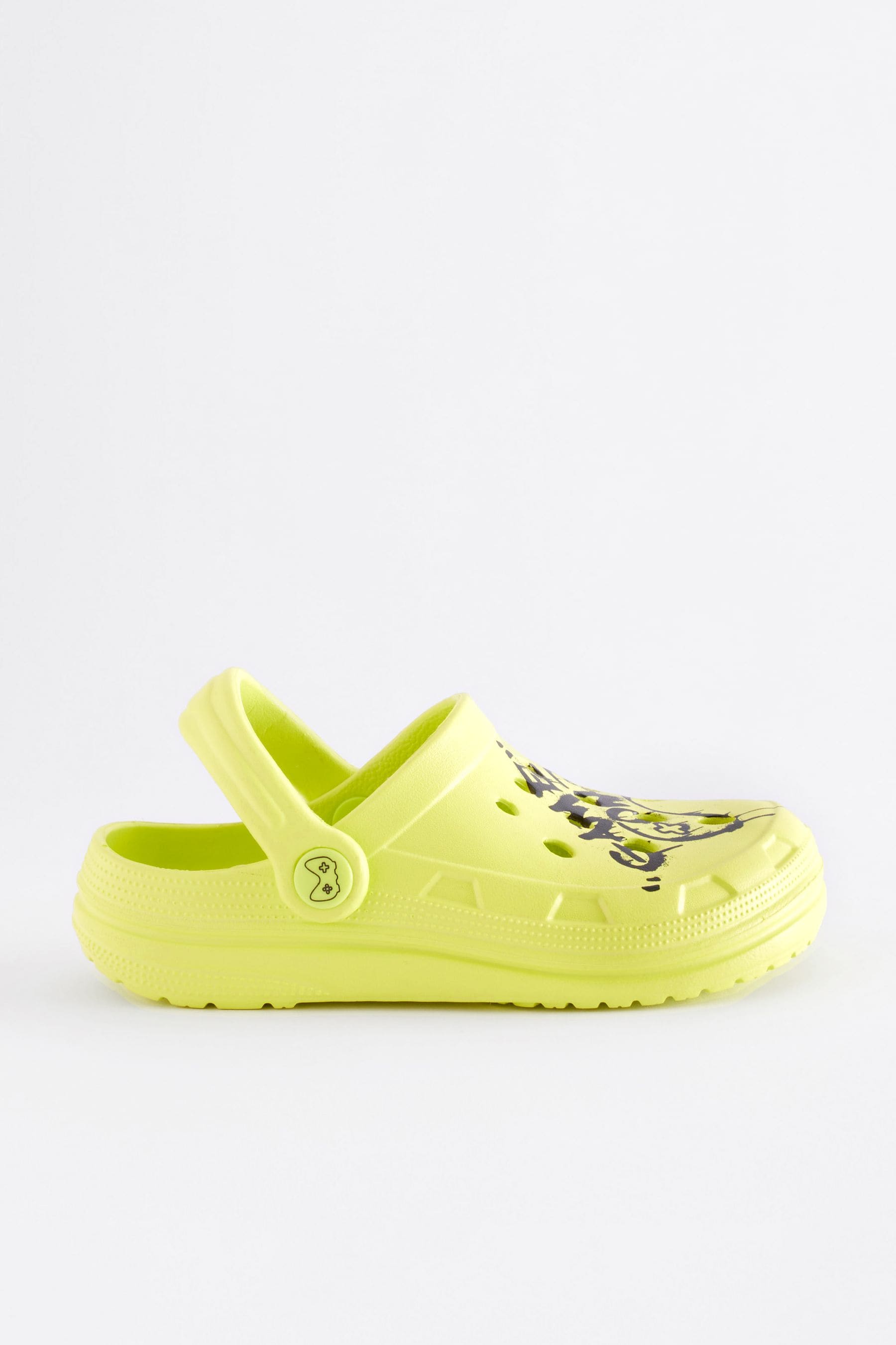 Yellow Gamer Clogs