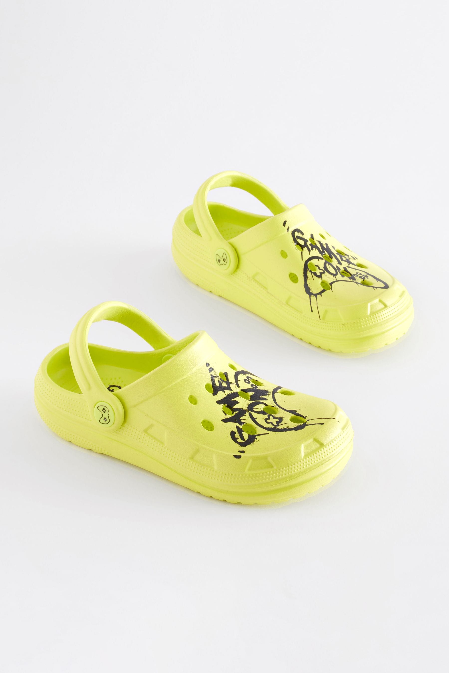 Yellow Gamer Clogs