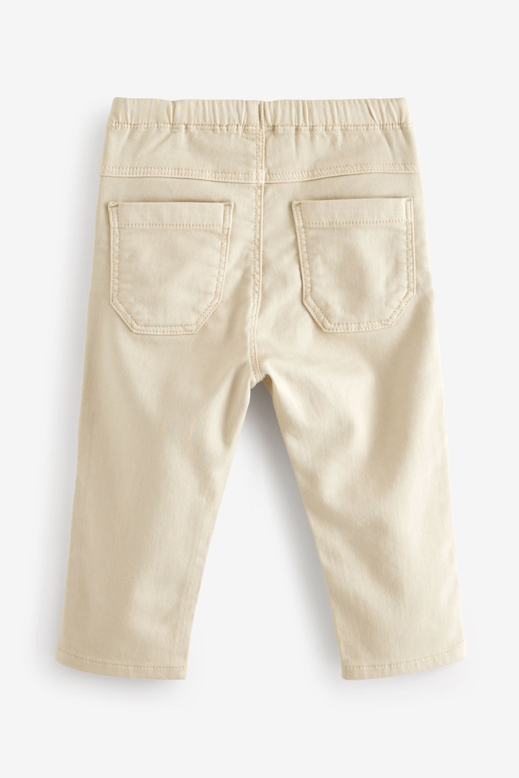 Ecru Cream Super Soft Pull-On Jeans With Stretch (3mths-7yrs)