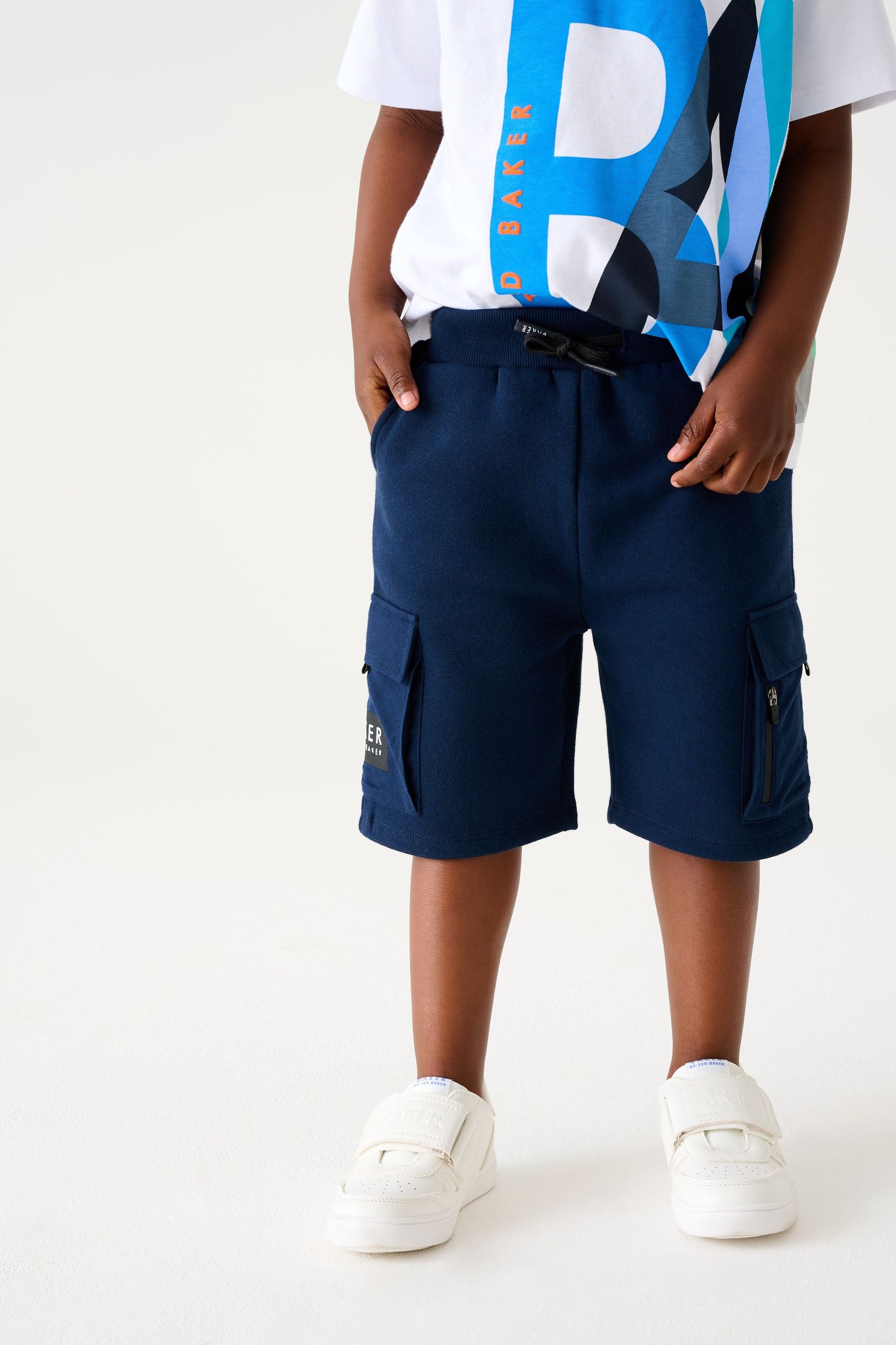 Navy Baker by Ted Baker Cargo Shorts