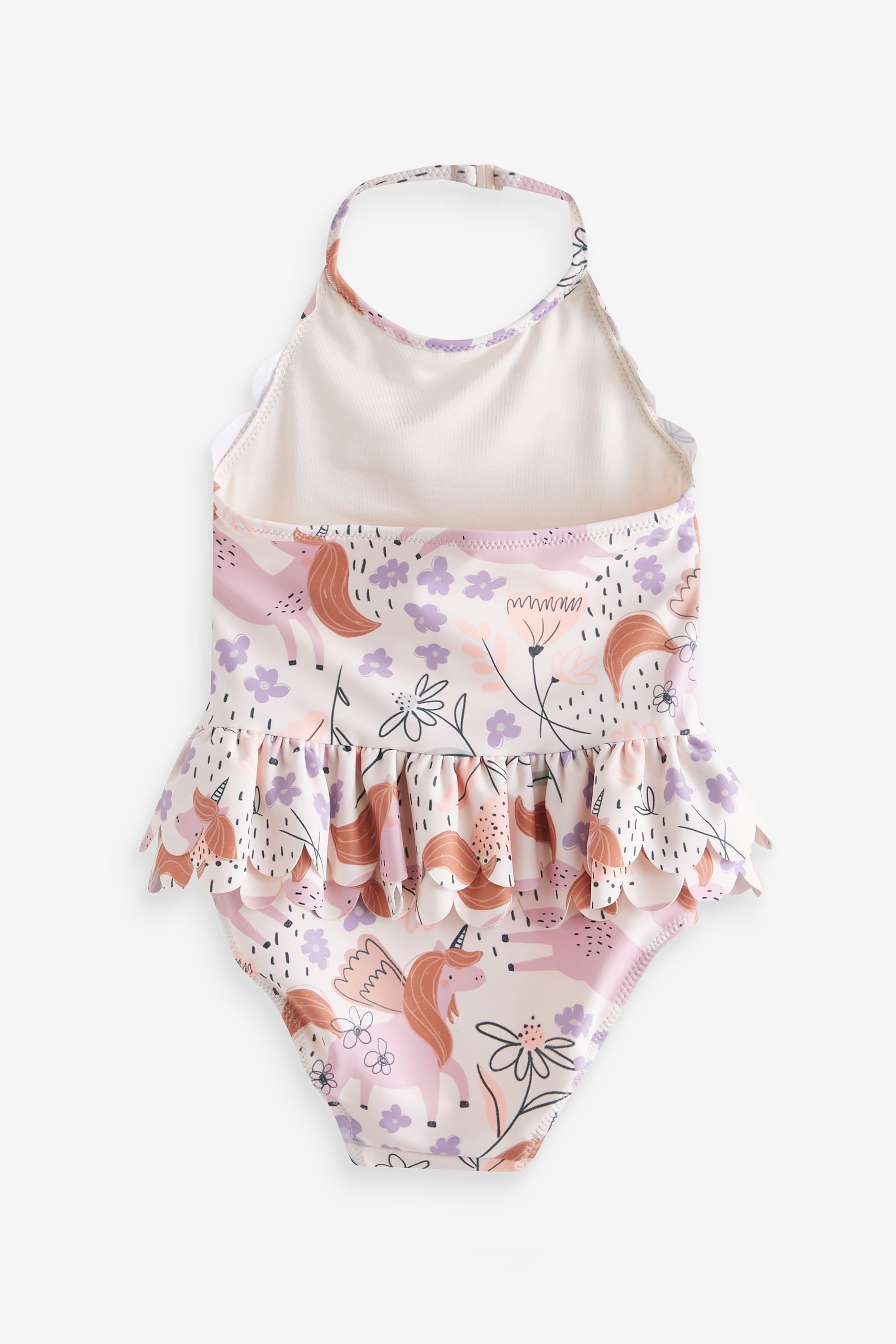 Pink Unicorn Skirted Swimsuit (3mths-7yrs)