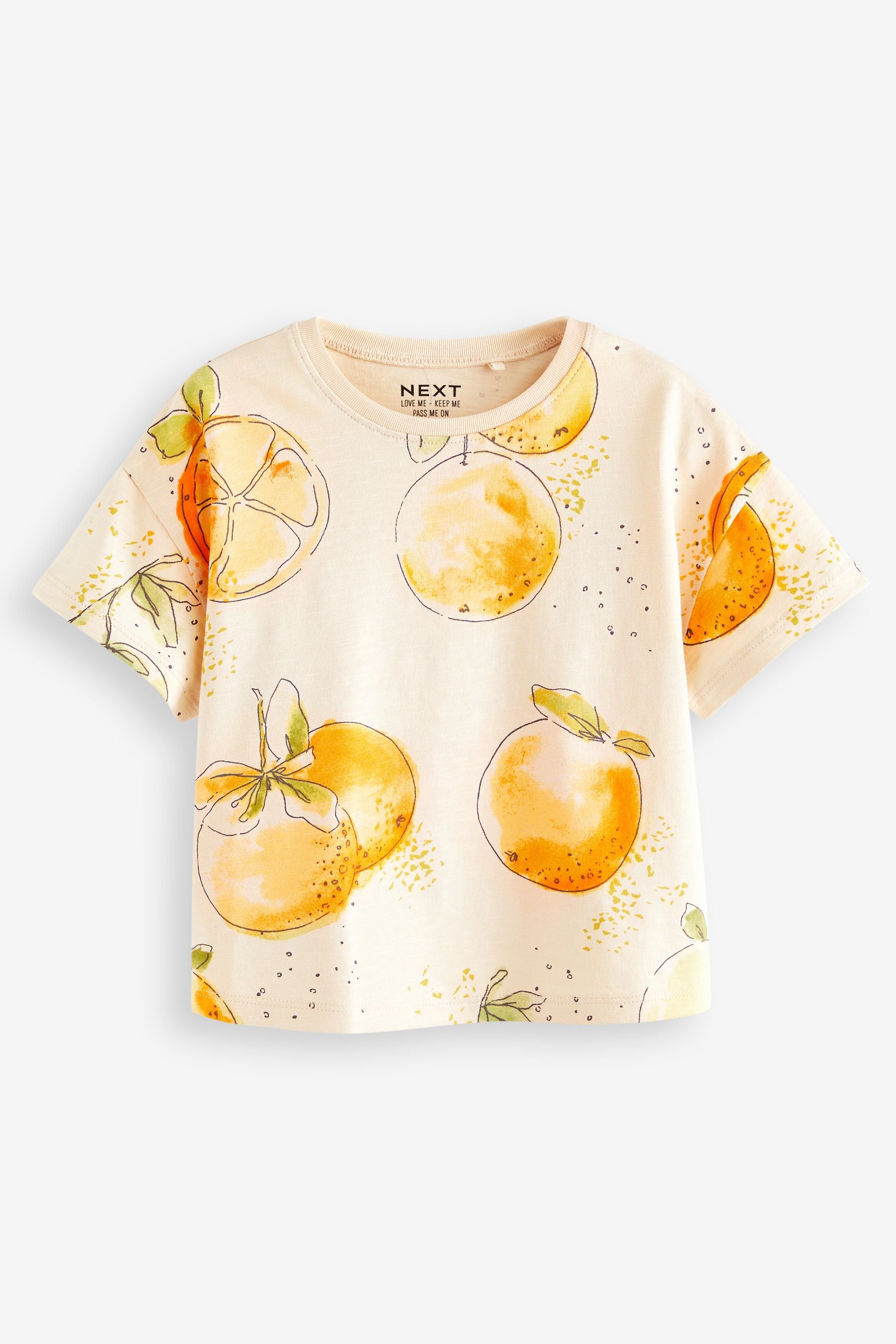 Yellow Short Sleeve T-Shirt 4 Pack (3mths-7yrs)