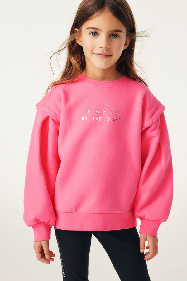 Baker by Ted Baker Pink Sparkle Sweater