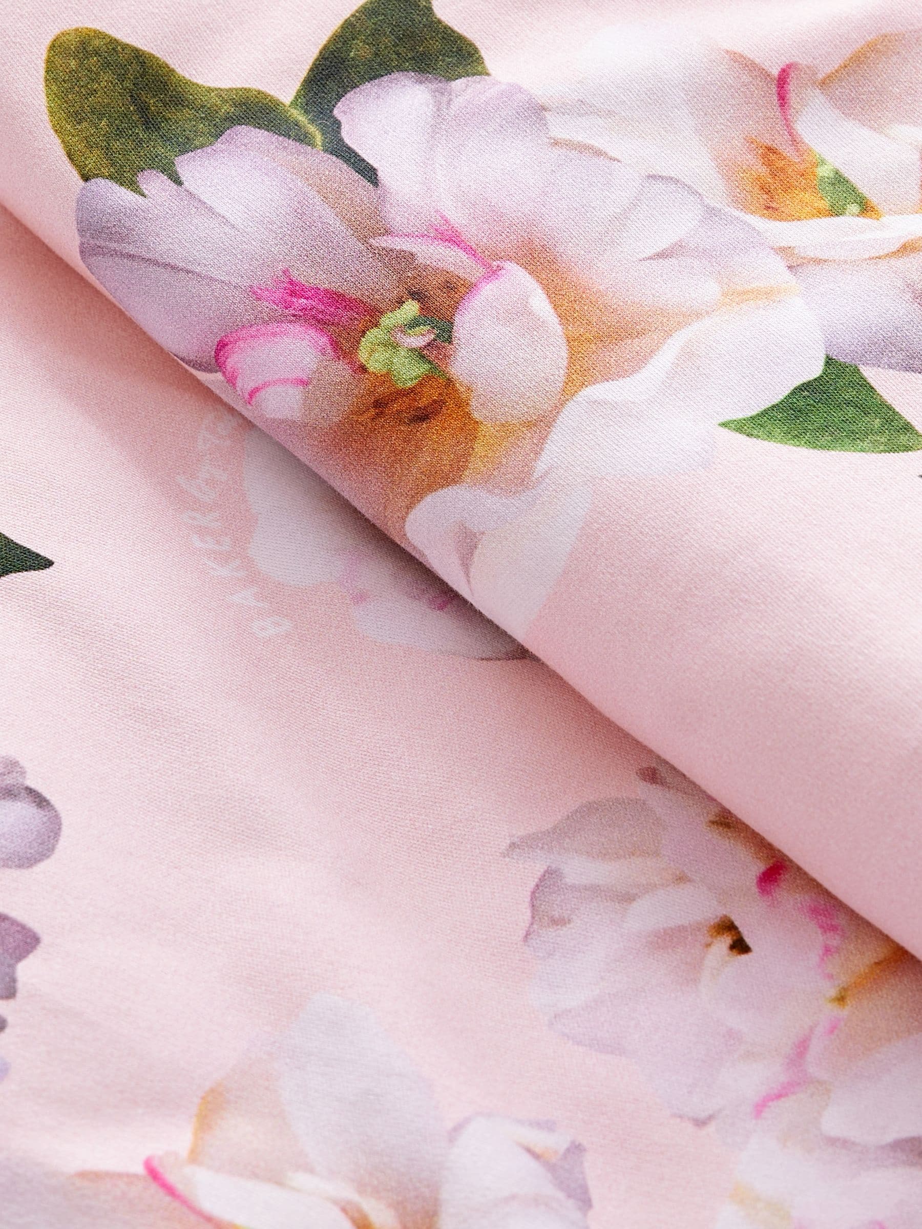 Baker by Ted Baker Pink Blossom 100% Cotton Blanket