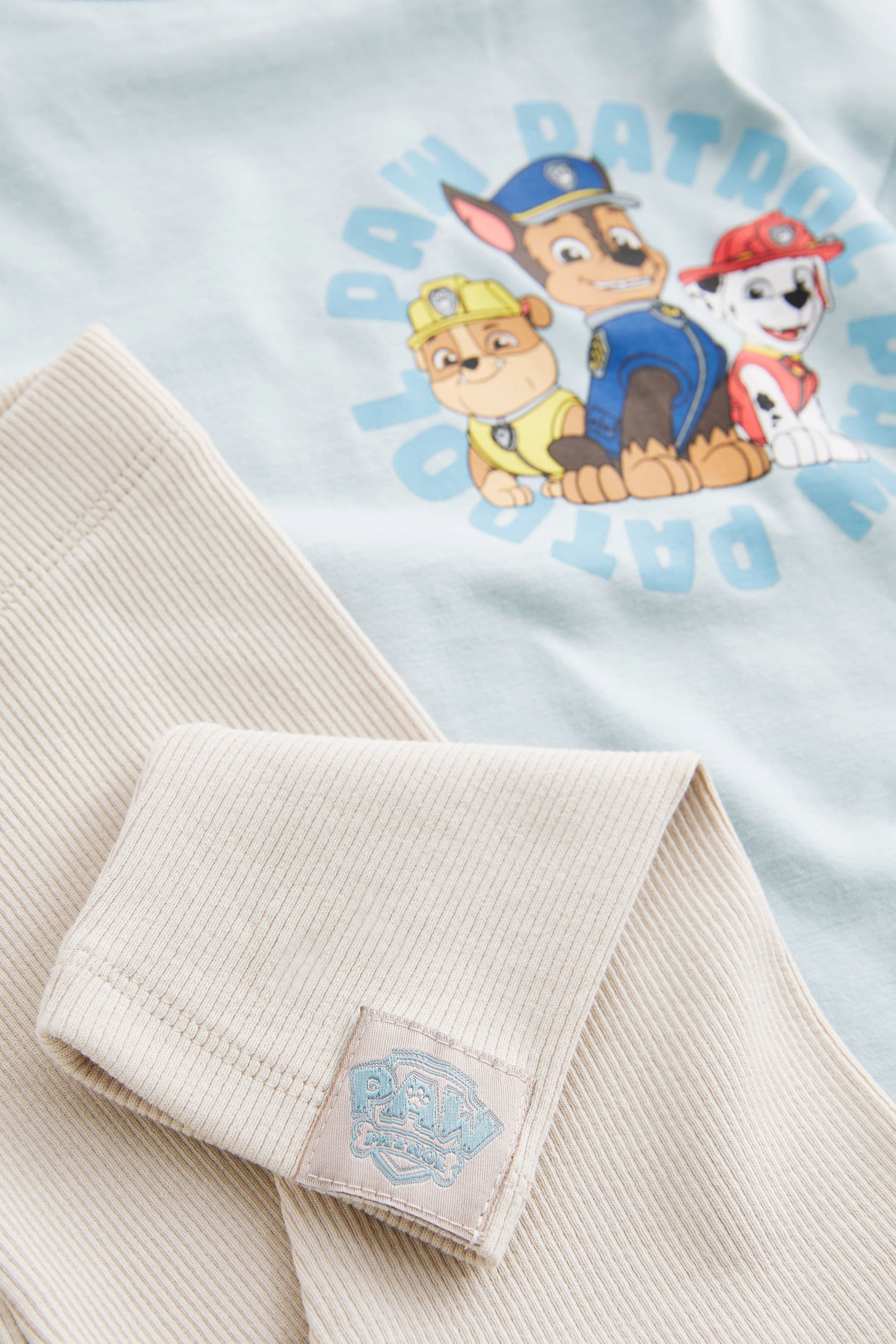 Blue Paw Patrol 100% Cotton T-Shirt and Leggings Set (3mths-8yrs)