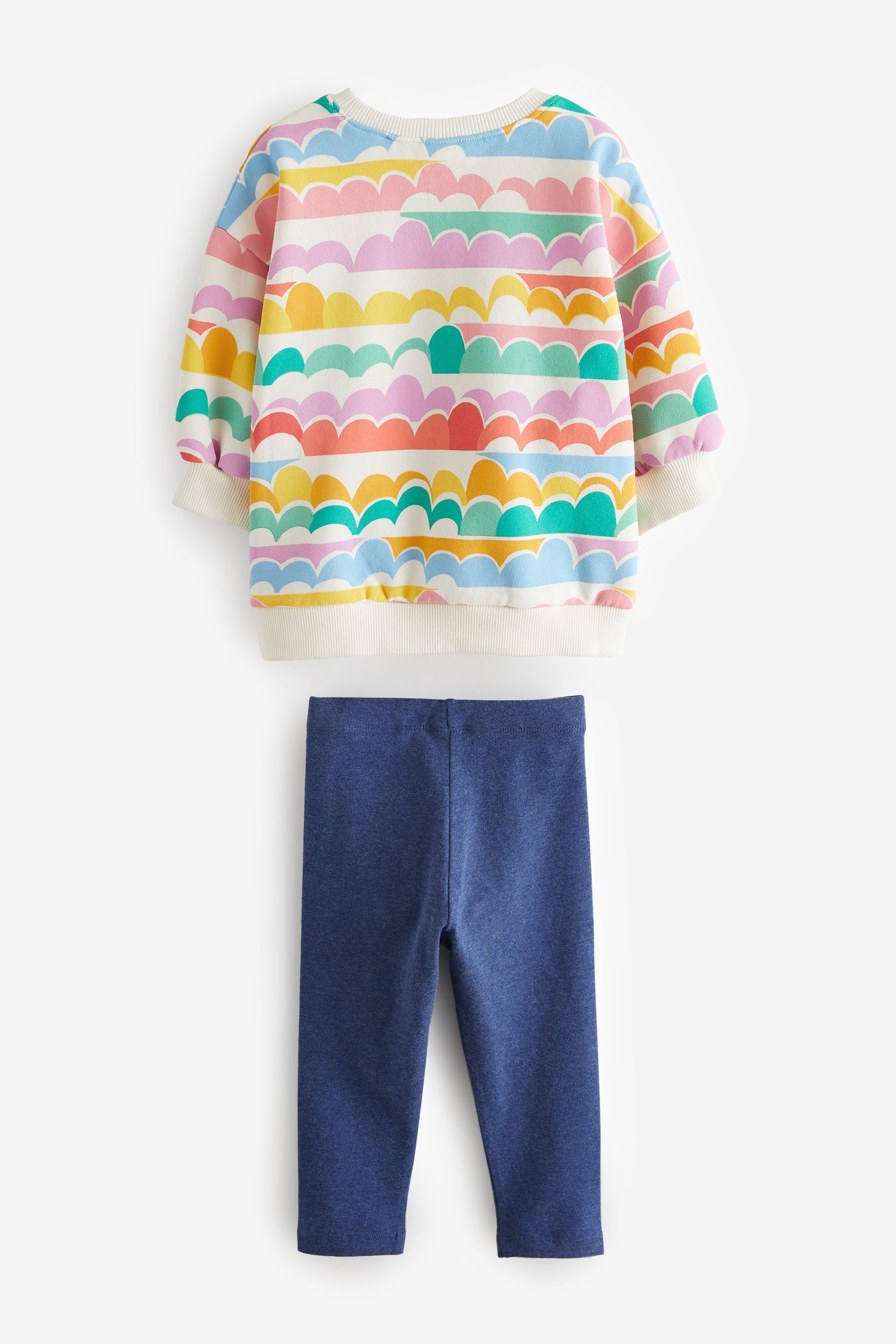 Rainbow Relaxed Fit Sweater And Leggings Set (3mths-7yrs)