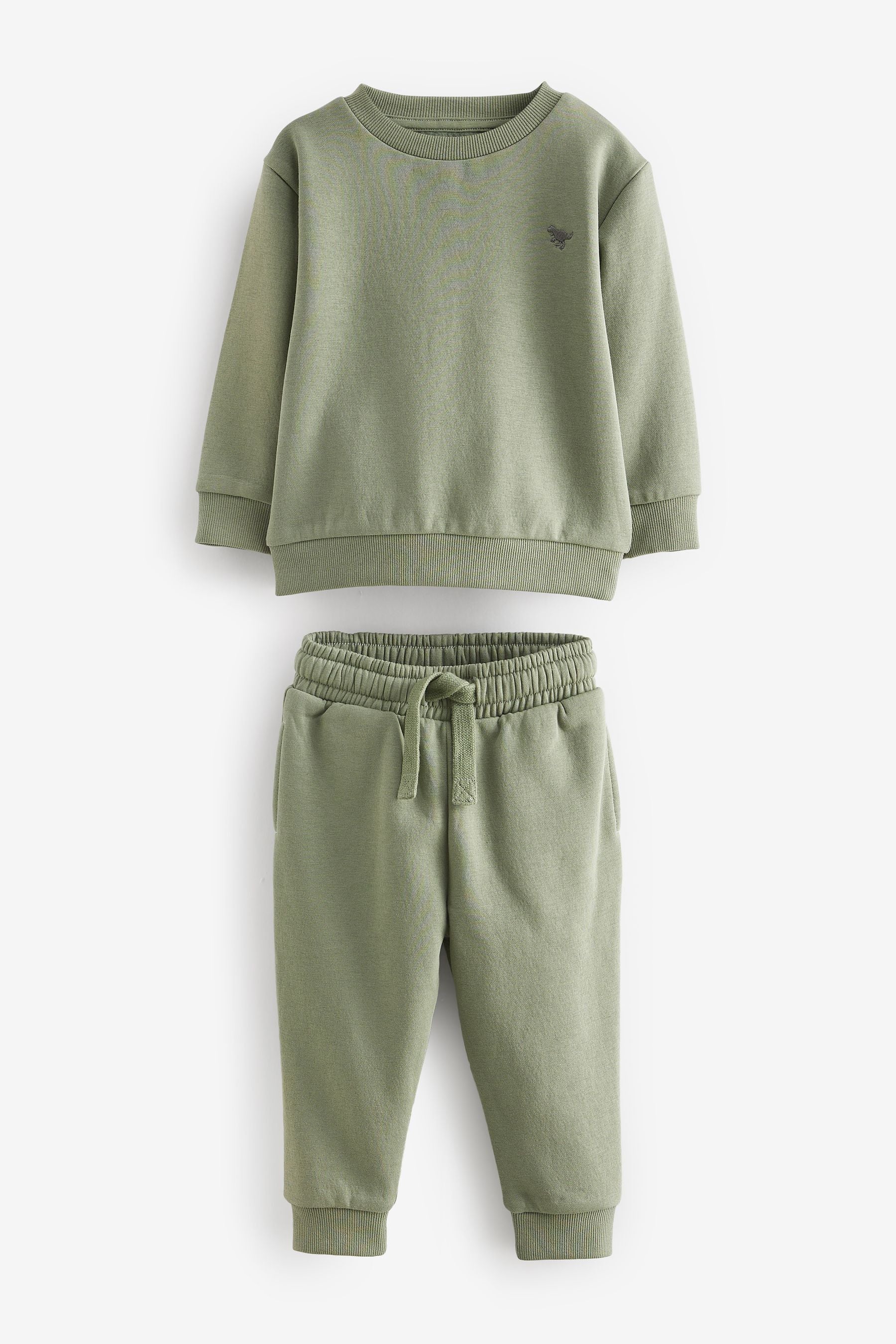 Green Sage Jersey Sweatshirt And Joggers Set (3mths-7yrs)