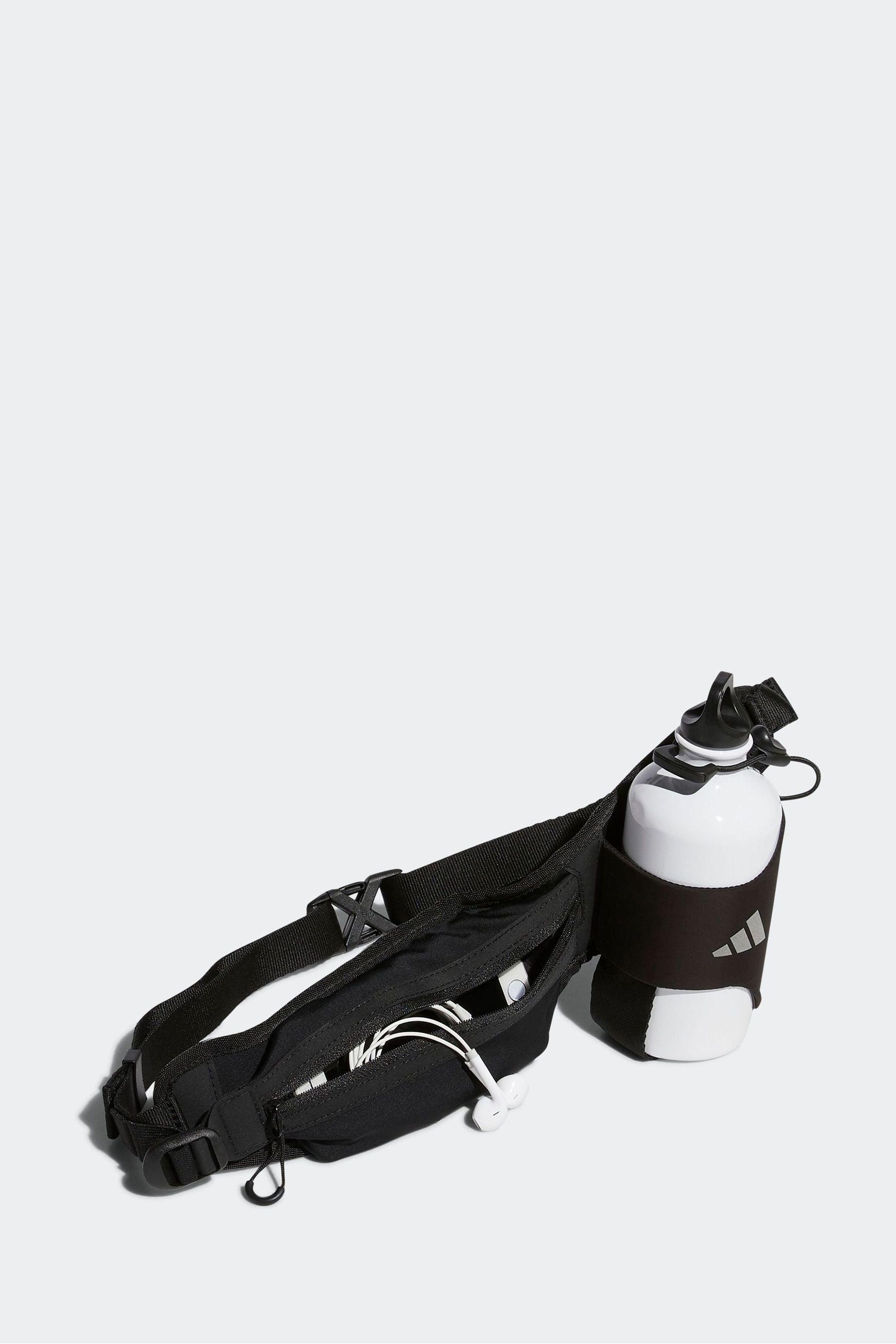 adidas Black Running Bottle Bag