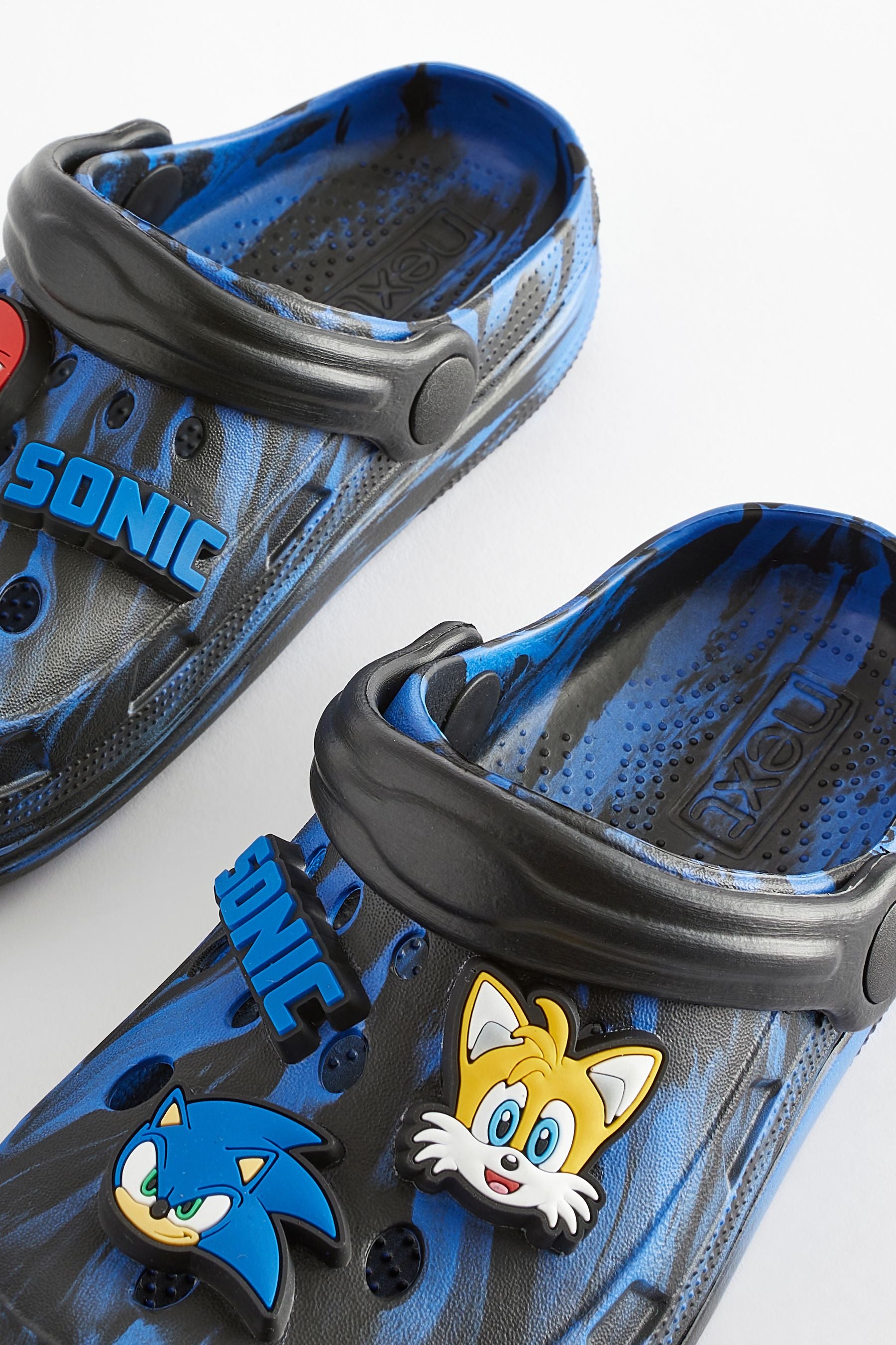 Blue Marble Sonic Clogs